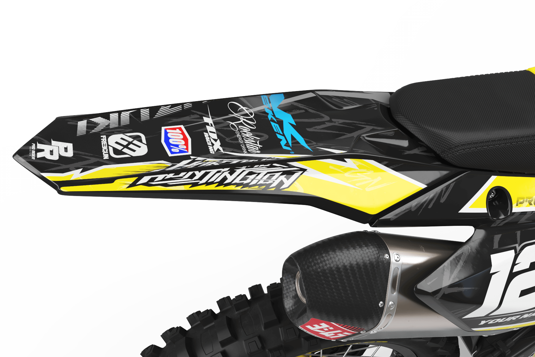 SUZUKI Graphics Kit GO PRO HART AND HUNTINGTON