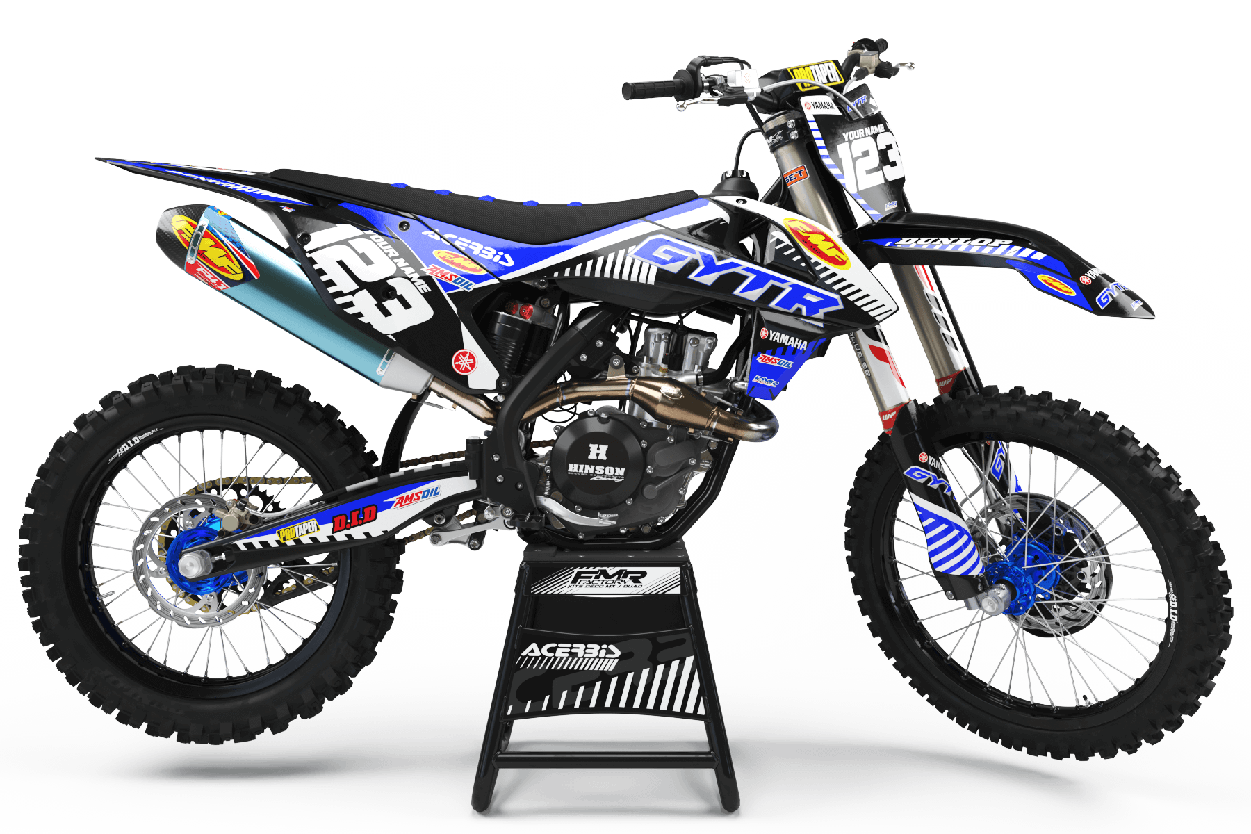 dirt bike graphic kits yamaha GYTR : Exceptional design for Motocross