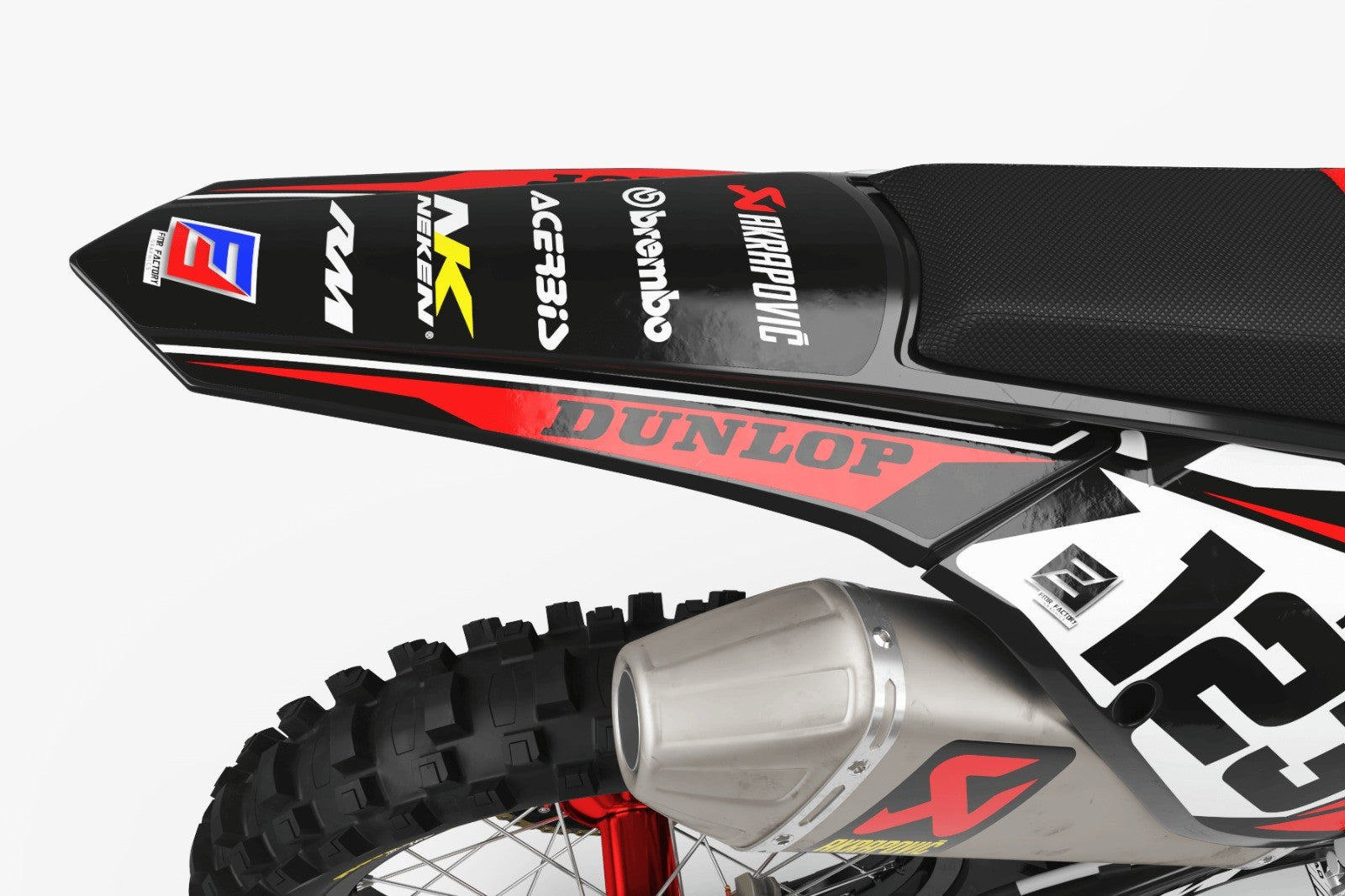 Suzuki Graphics FACTORY ENERGY RED : Our best kits for Suzuki