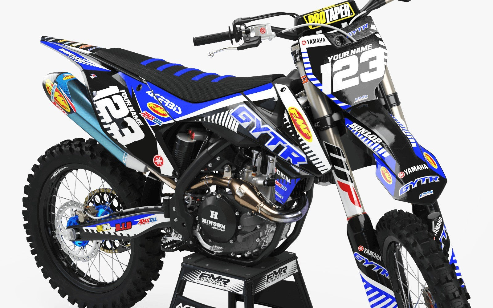 dirt bike graphic kits yamaha GYTR : Exceptional design for Motocross