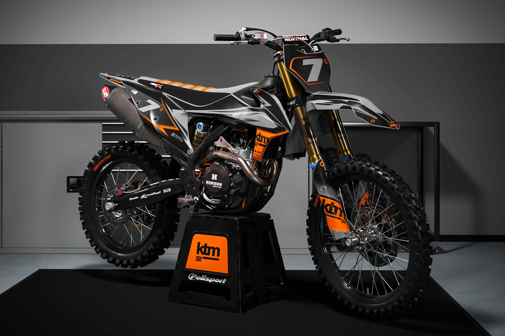 KTM Graphics FORCE RACING
