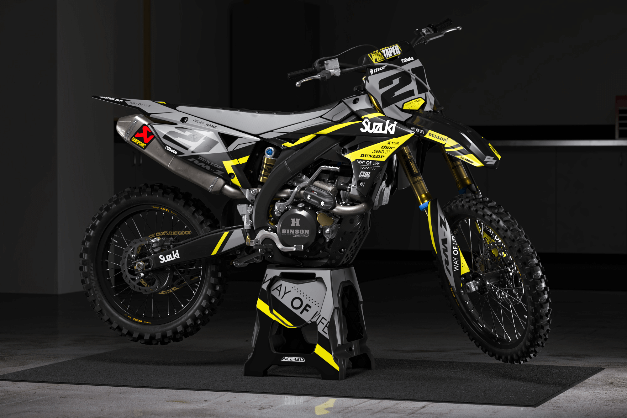 SUZUKI Graphics kit WAY OF LIFE