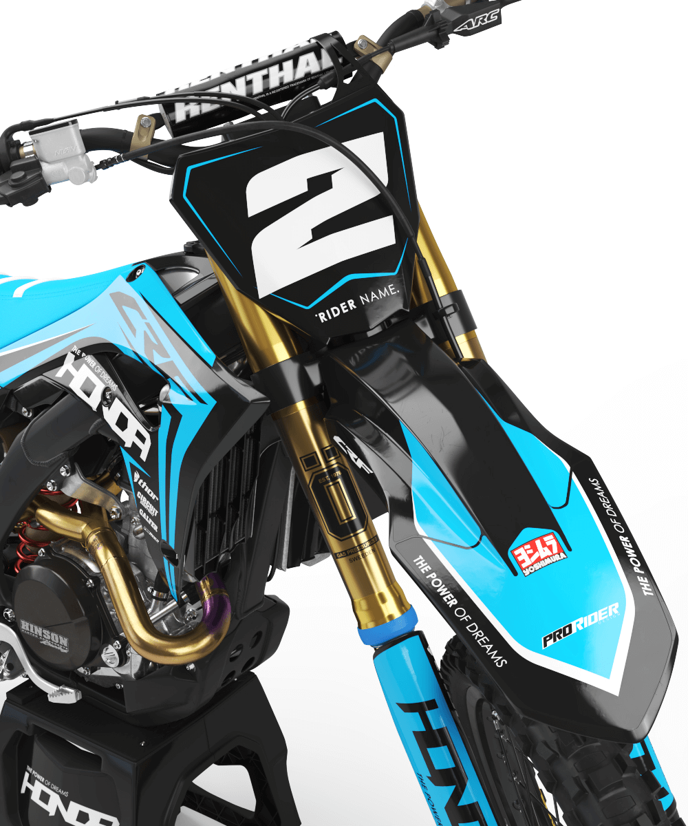 HONDA Graphics Kit BLUE STAR