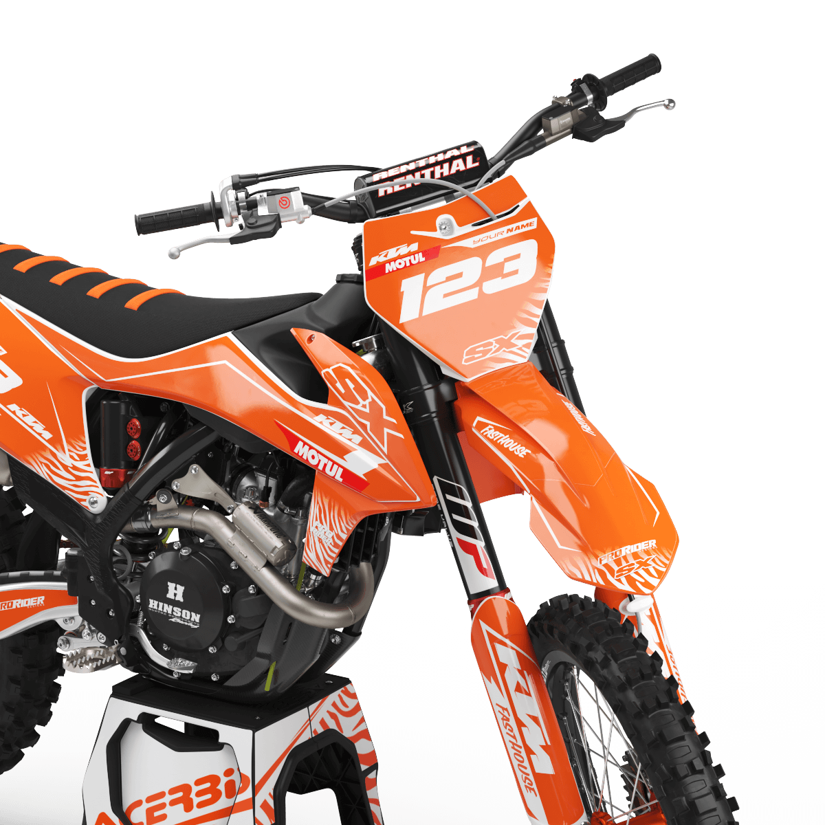 KTM Graphics Kit MOTUL orange