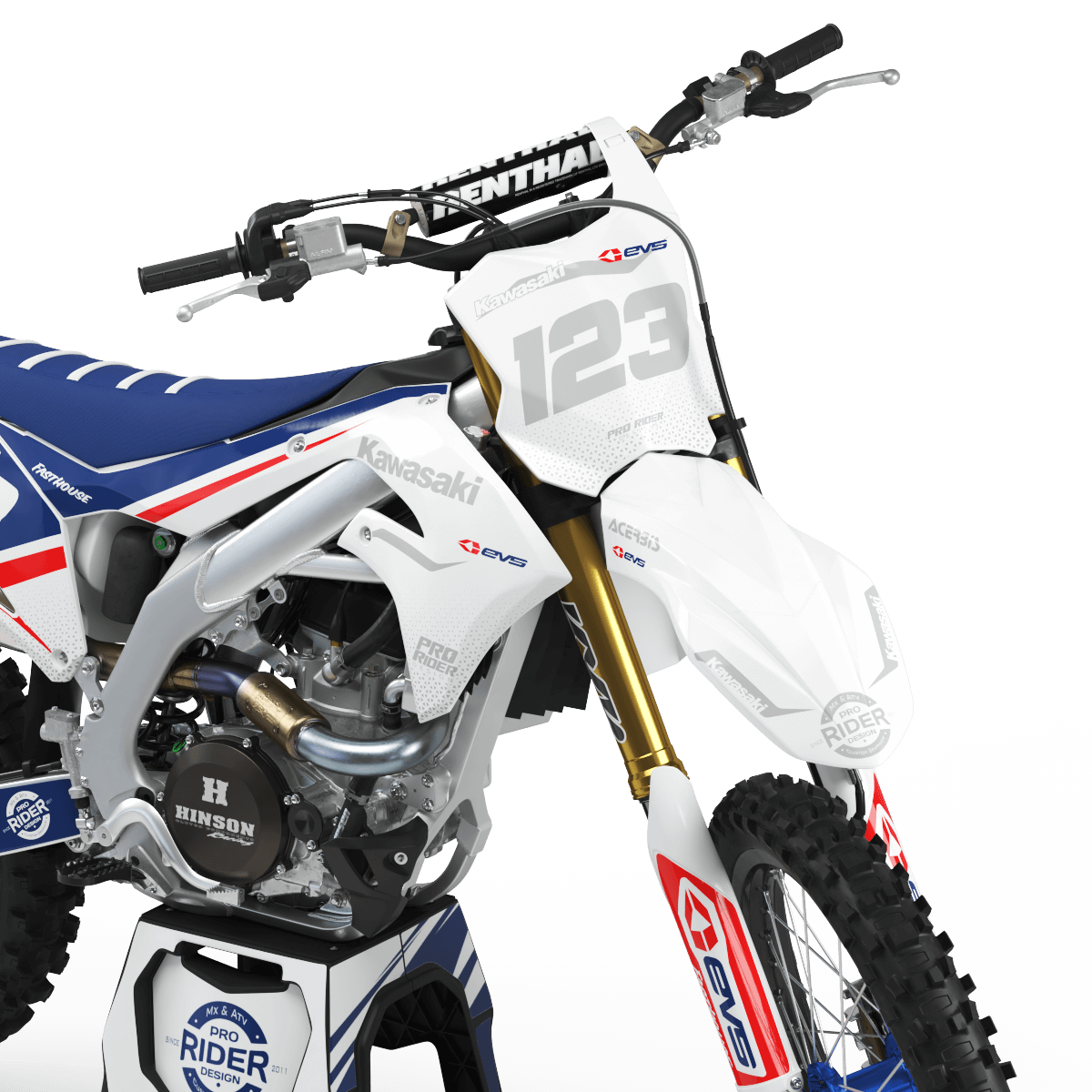 KAWASAKI Graphics Kit EVS PATRIOT