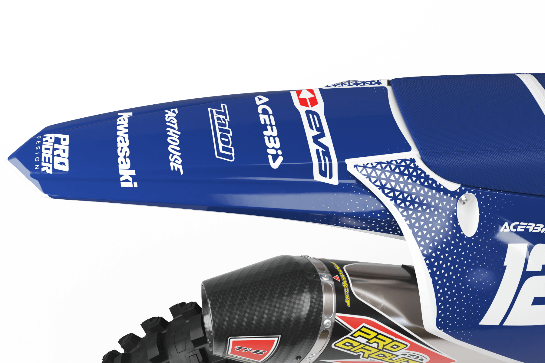 KAWASAKI Graphics Kit EVS PATRIOT