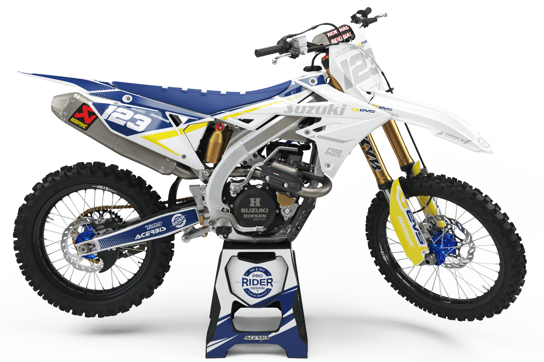 SUZUKI Graphics kit EVS PATRIOT