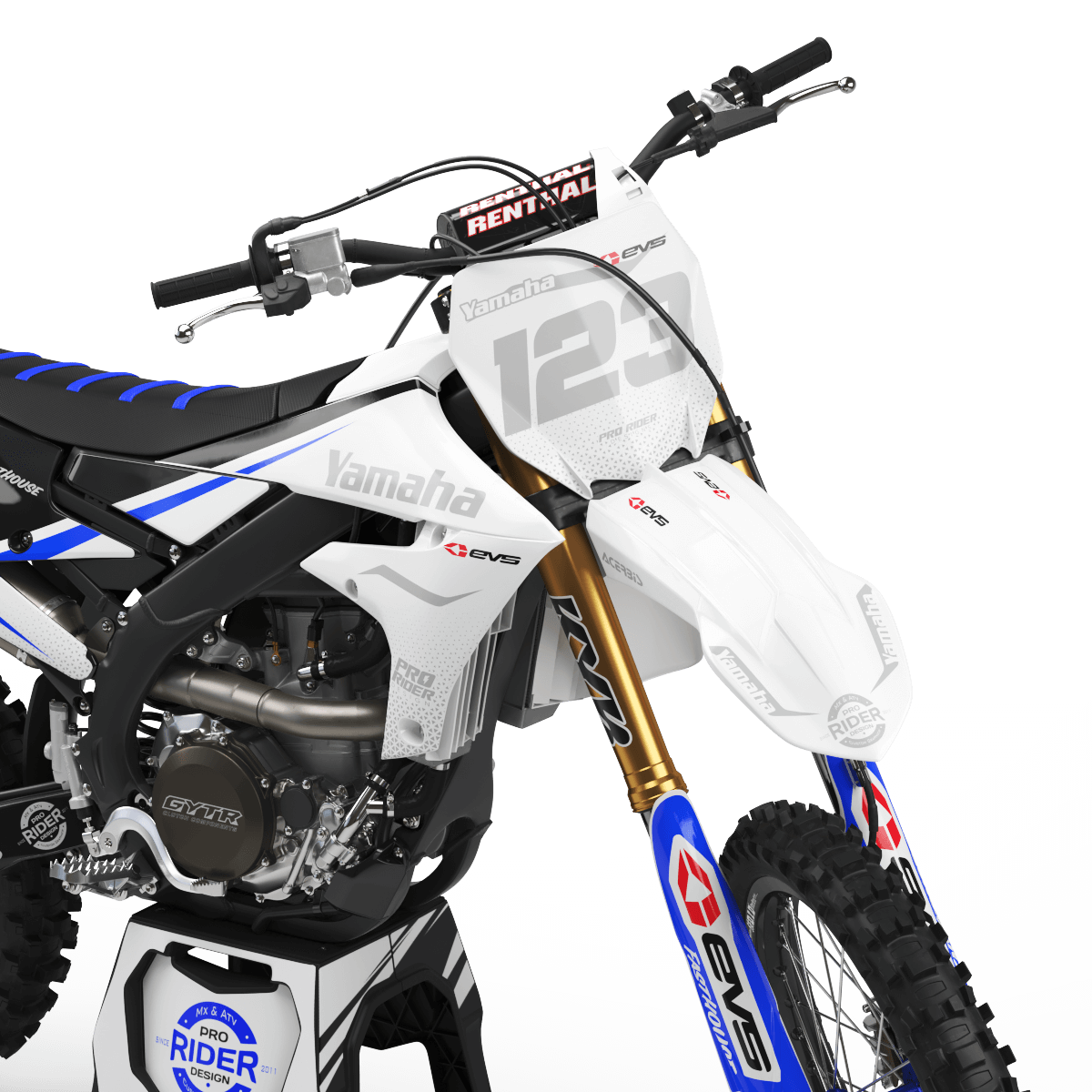 Yamaha graphics black and white