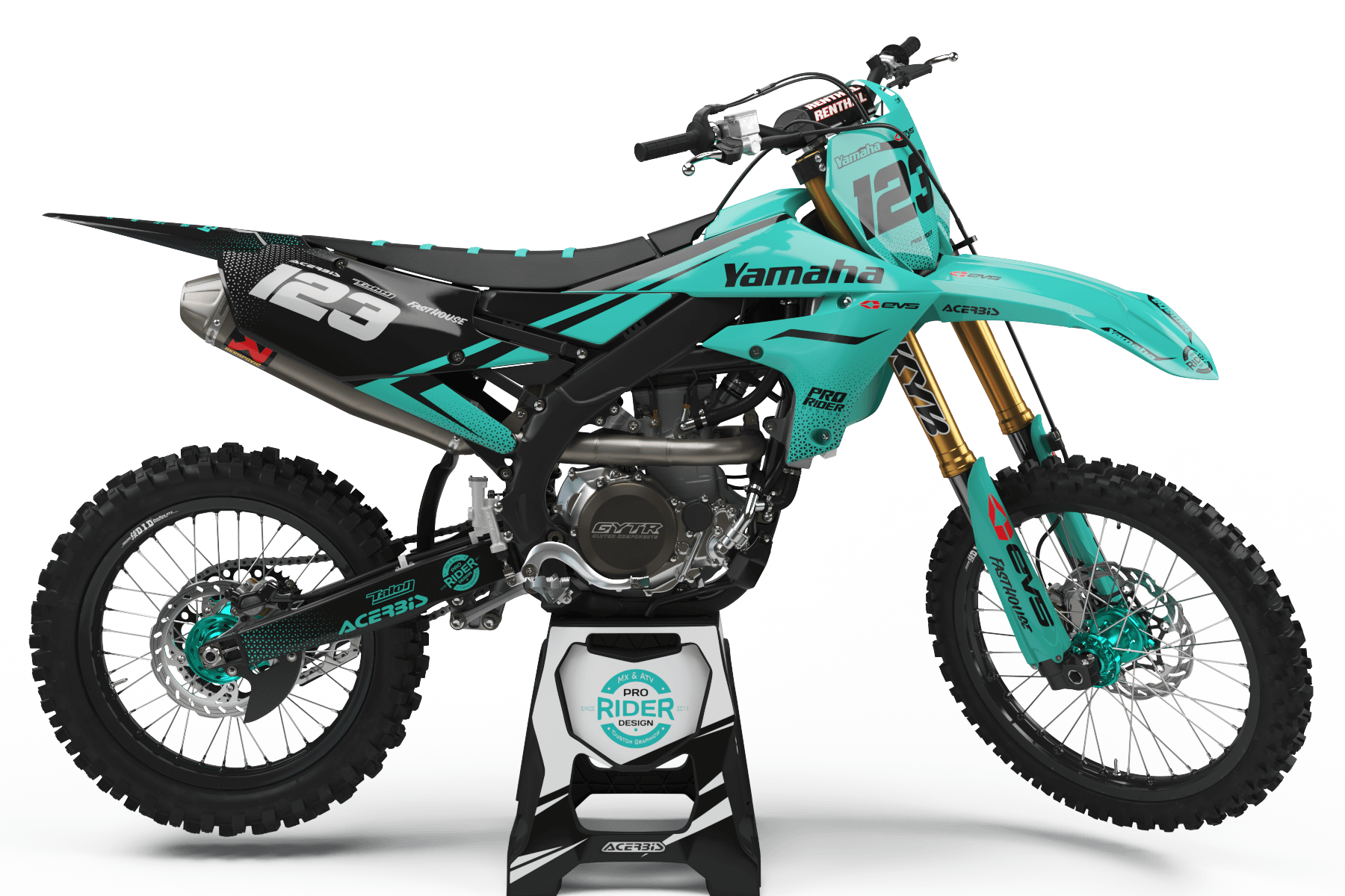 Yamaha graphics EVS TEAL