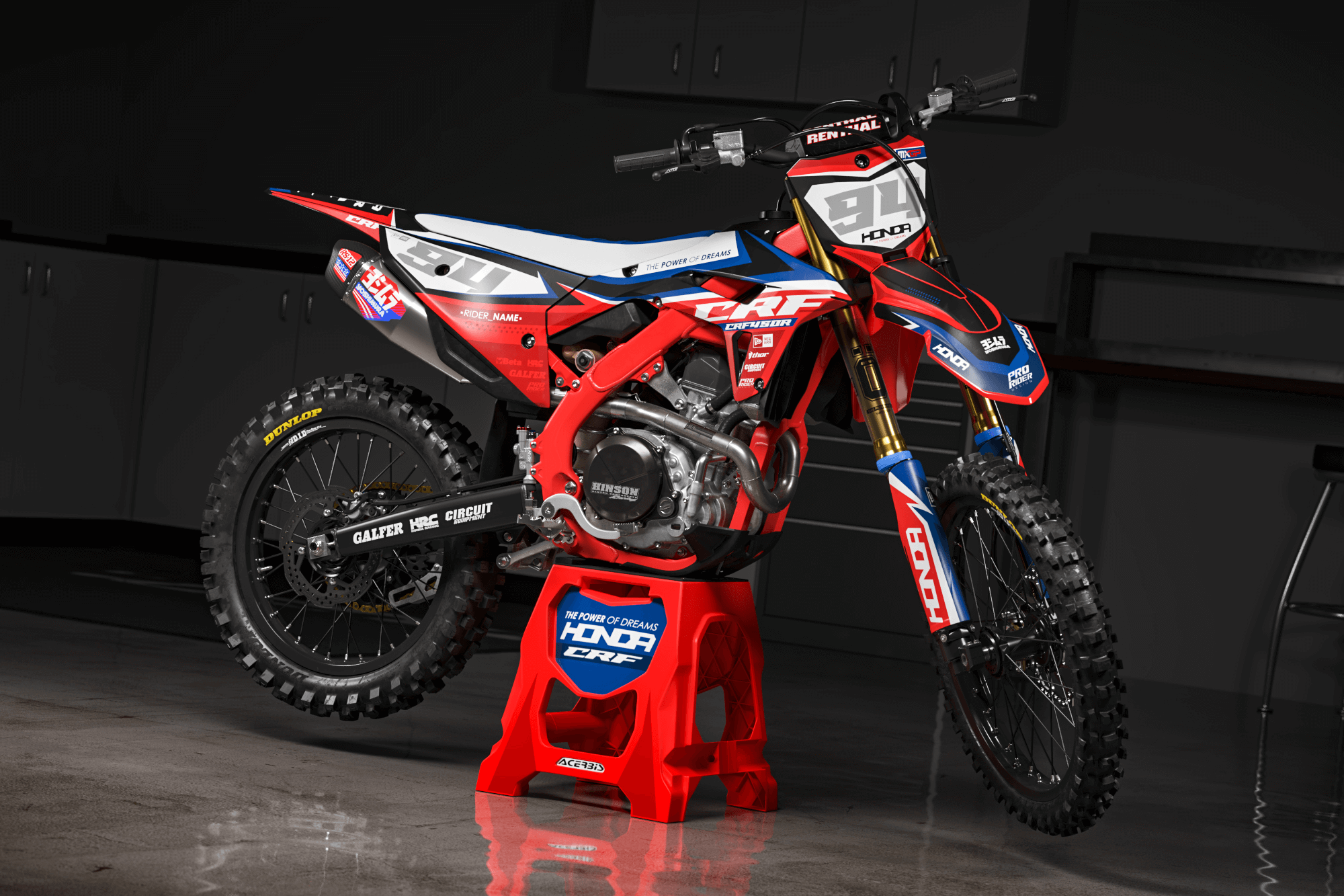 HONDA Graphics Kit MXGP