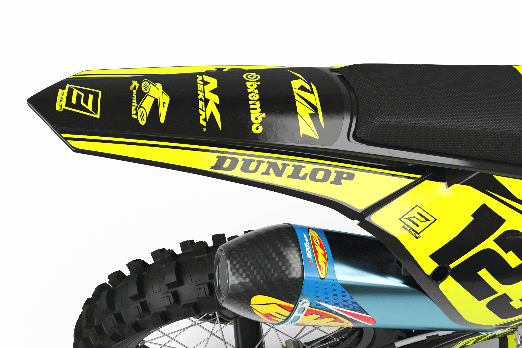 FLUO Graphics Kit KTM FMF
