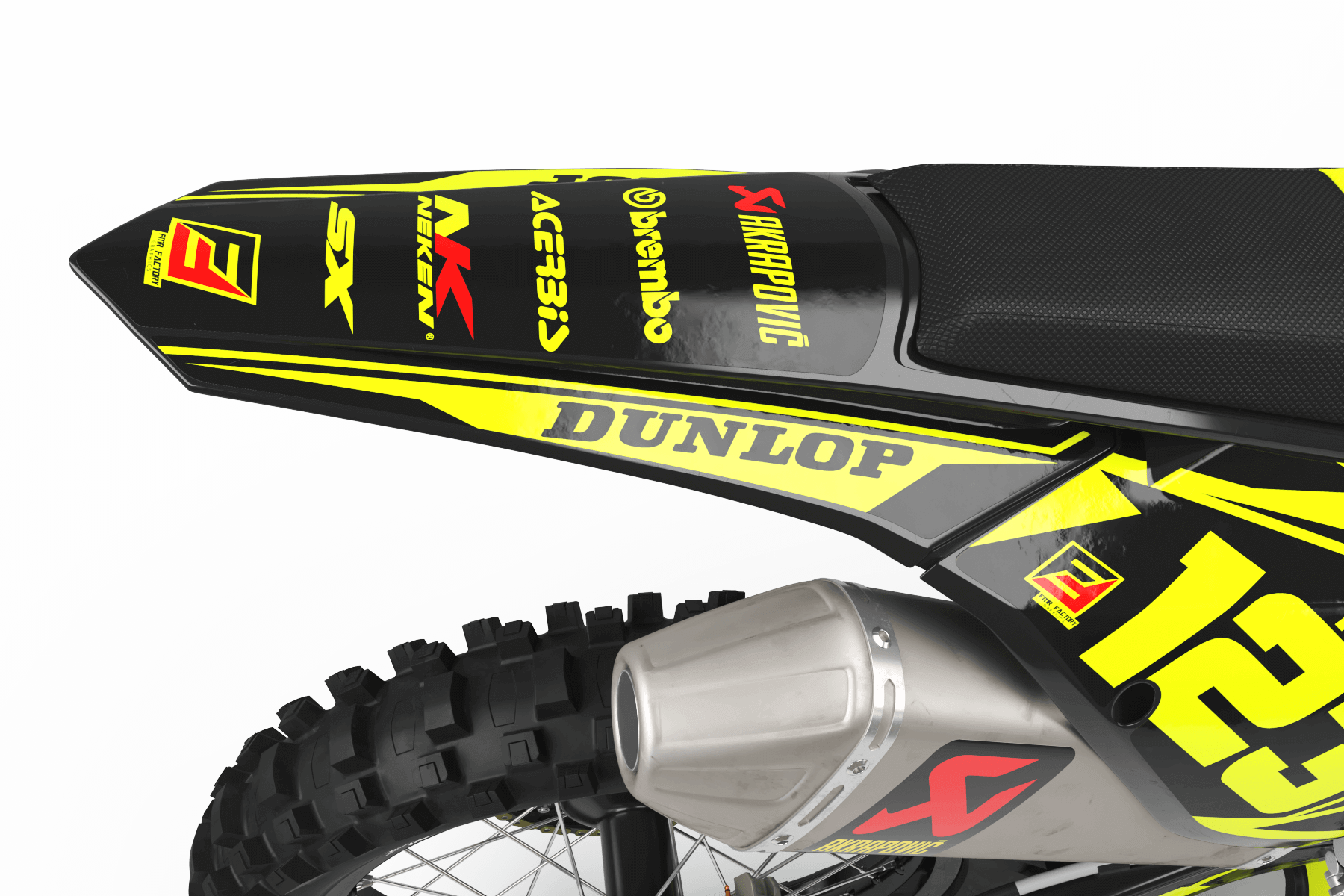 FLUO Graphics Kit KTM AKRAPOVIC