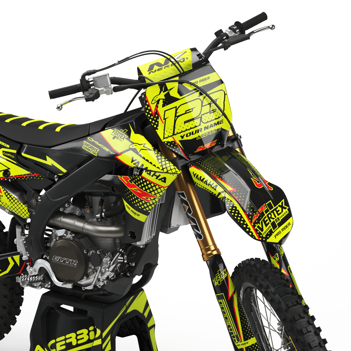 FLUO Graphics Kit YAMAHA VERTEX