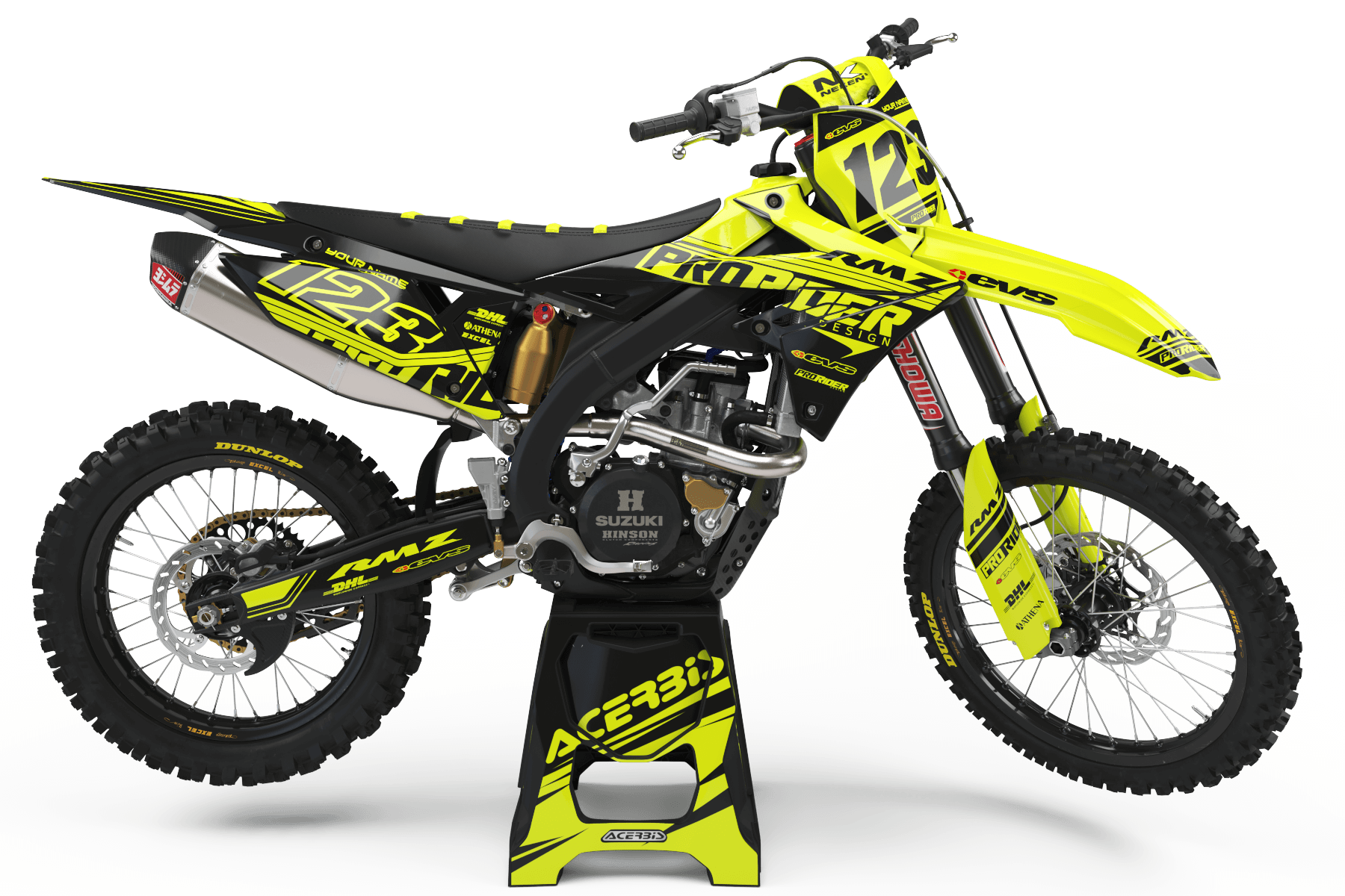 FLUO Graphics Kit SUZUKI PRORIDER