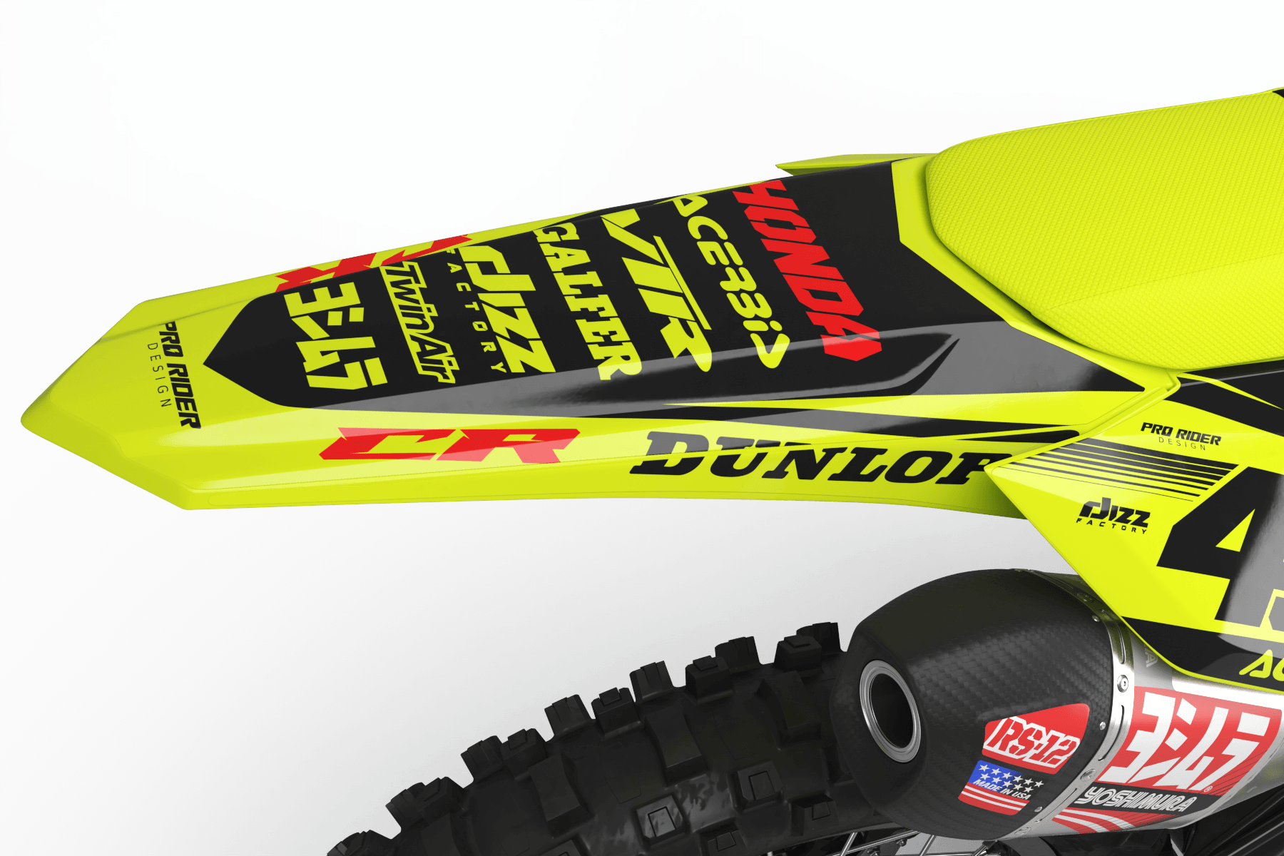 FLUO Graphics Kit HONDA DASH ONE