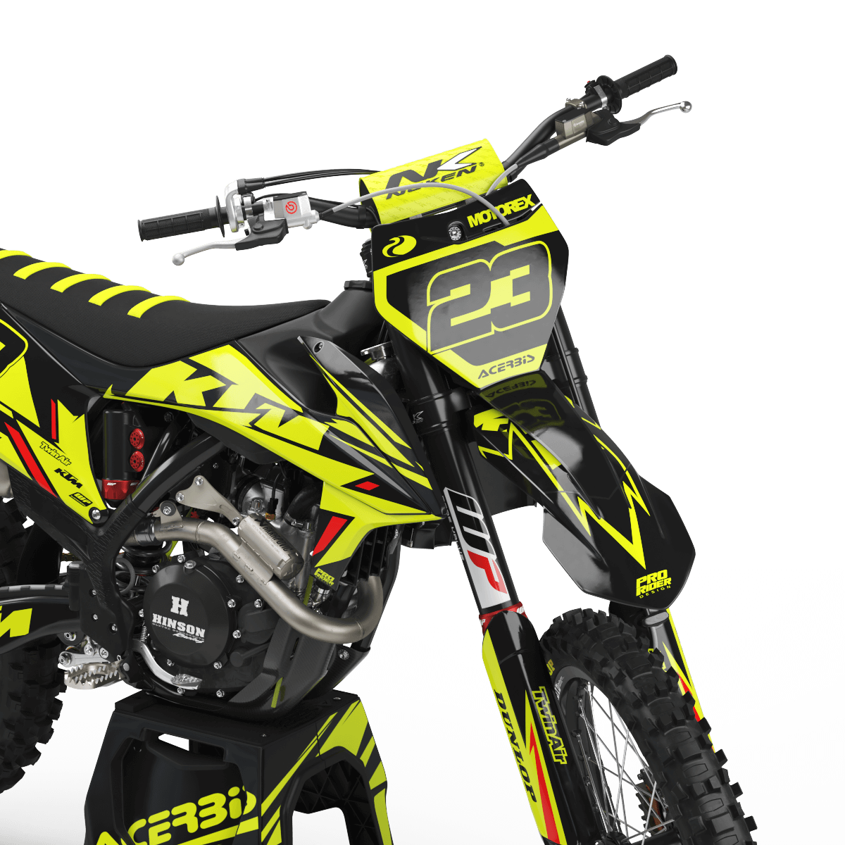 KTM Graphics Kit CORIFLA FLUO