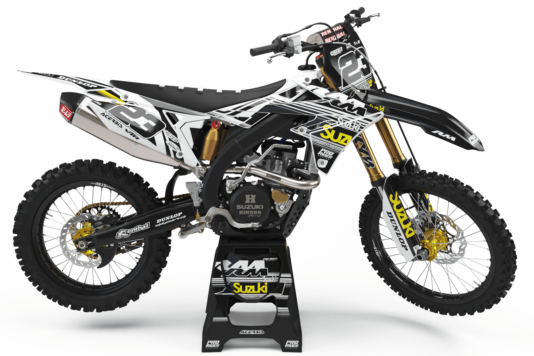 SUZUKI Graphics kit FURIOUS GROOVE