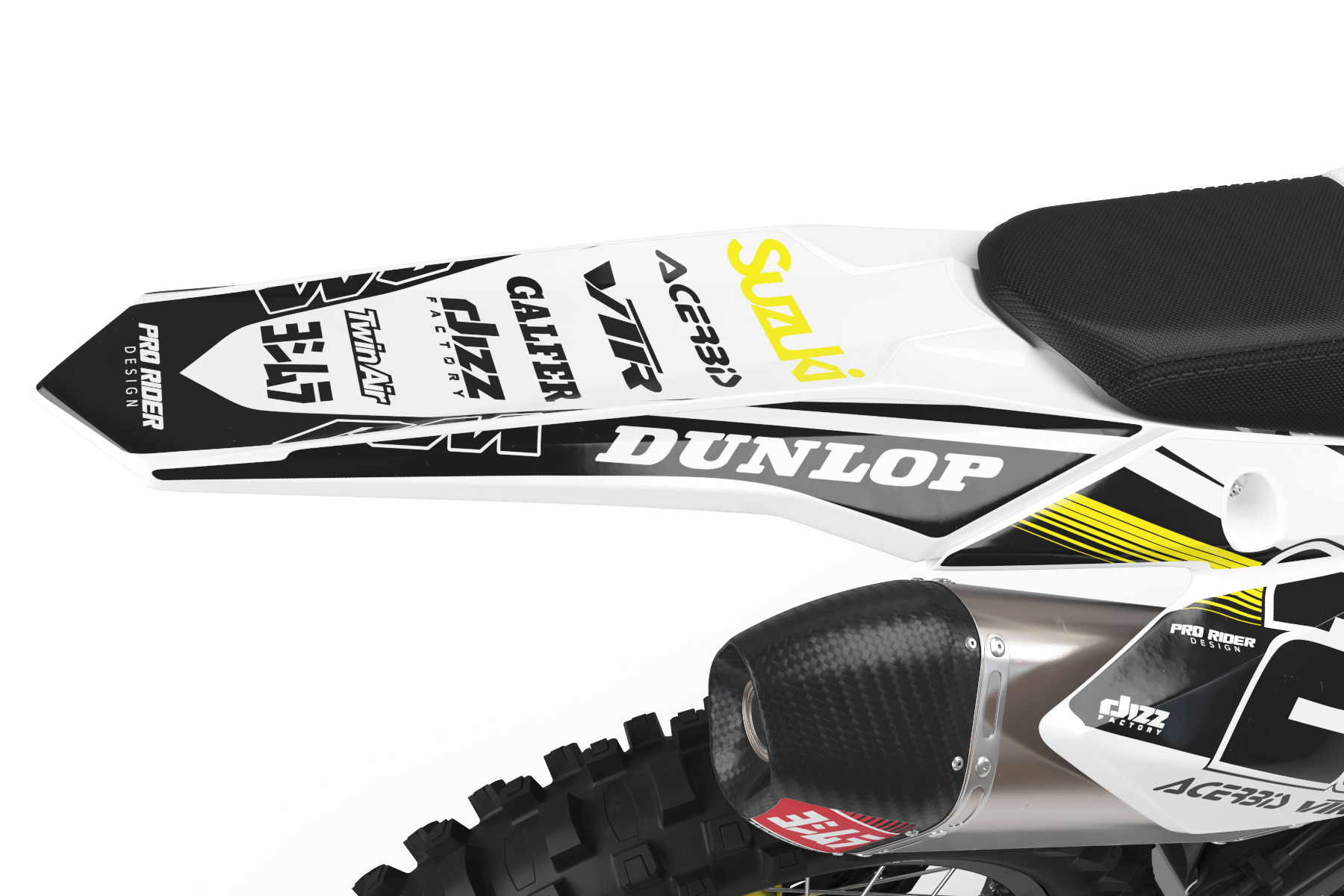 SUZUKI Graphics kit FURIOUS GROOVE