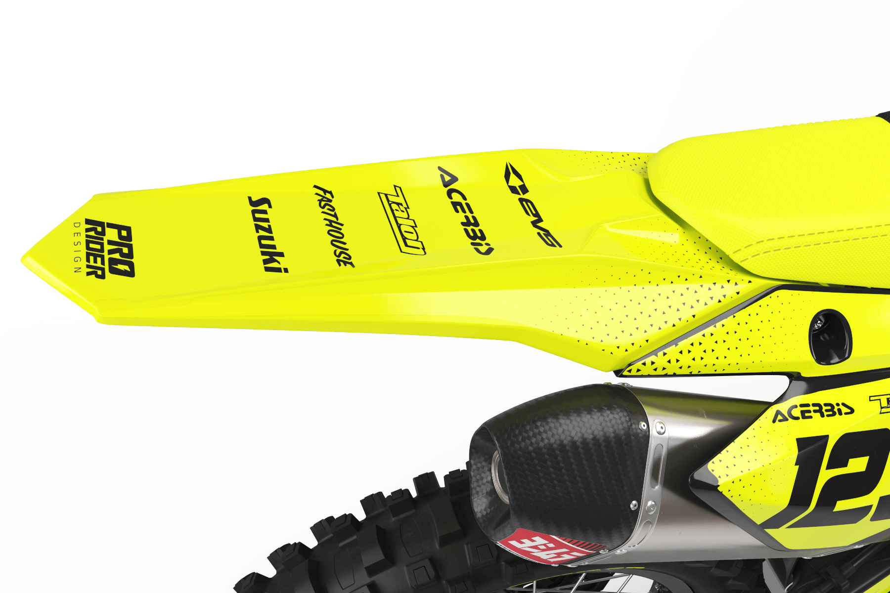 SUZUKI Graphics kit EVS FLUO