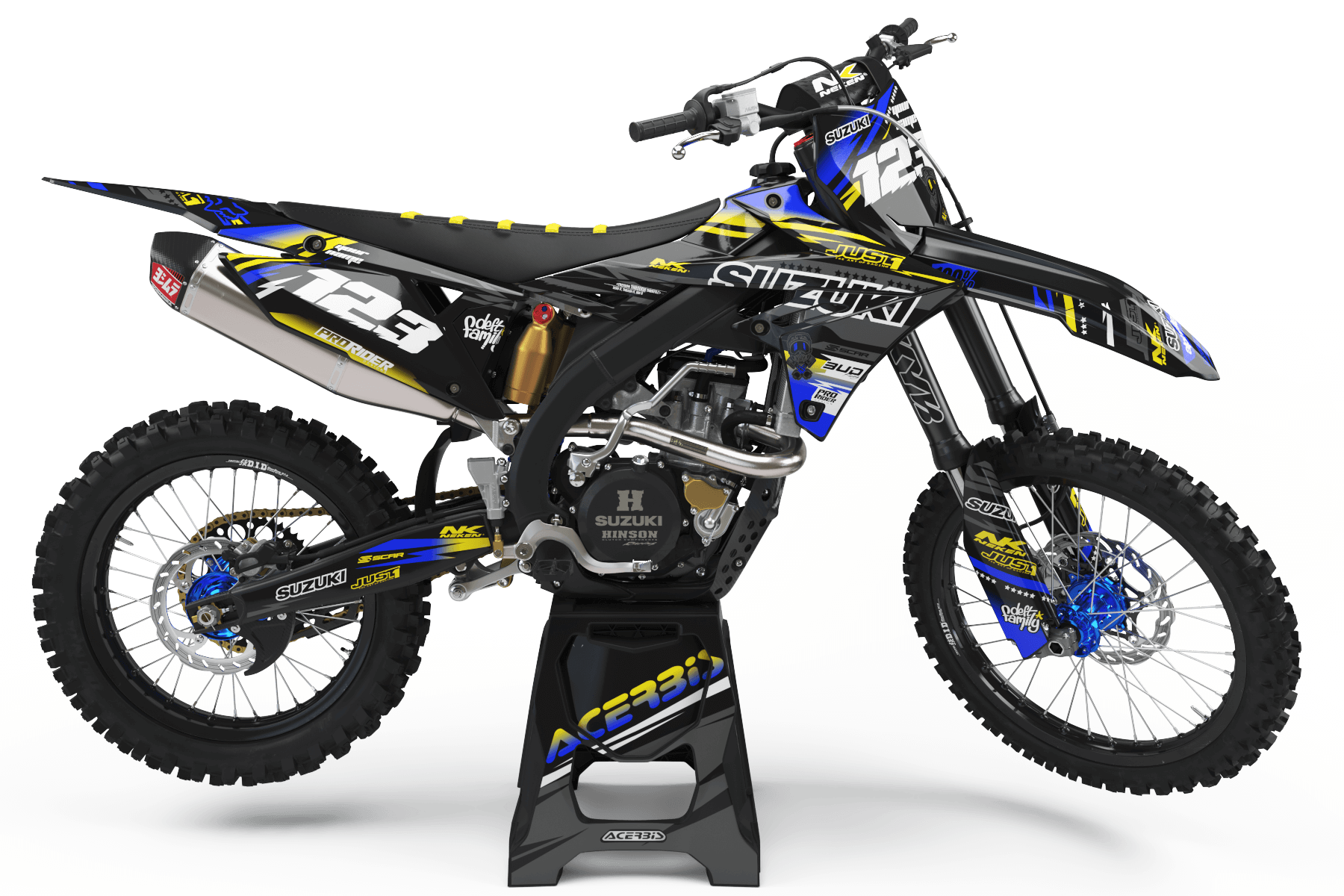 SUZUKI Graphics kit JUST1 OMB