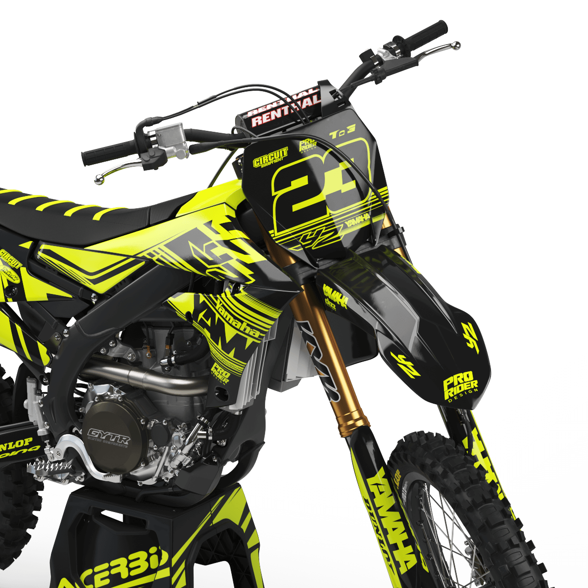 FLUO Graphics Kit YAMAHA URBAN CROSS