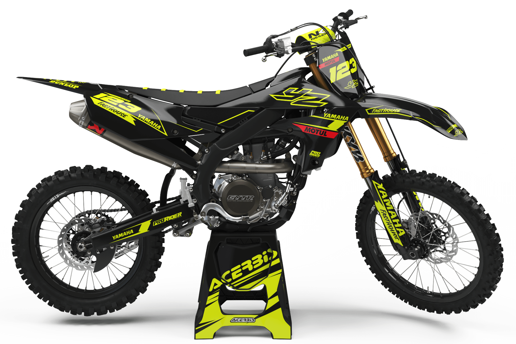 FLUO Graphics Kit YAMAHA MX RACE