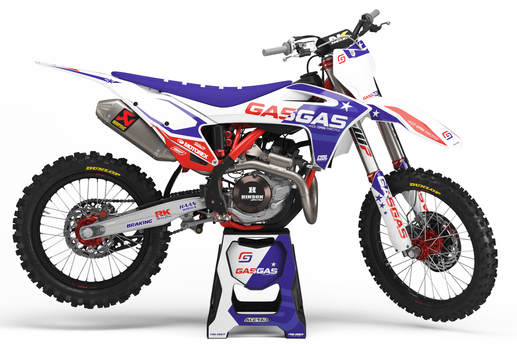 Graphics Kit GASGAS USA TEAM