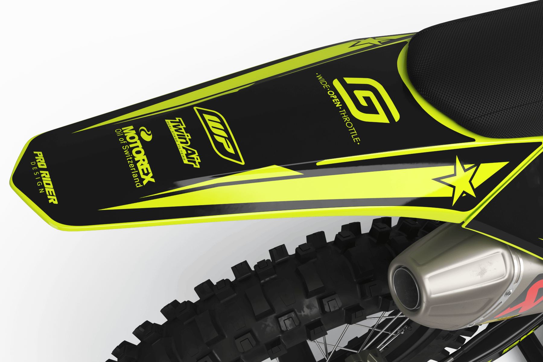 Graphics Kit GASGAS JOCK FLUO