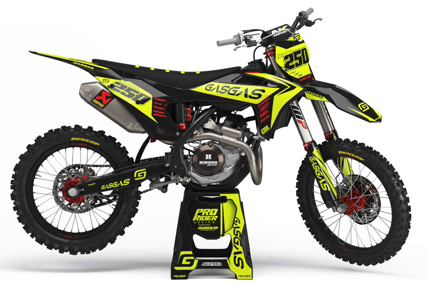 Graphics Kit GASGAS FLUO 2022 CROSS LIFE