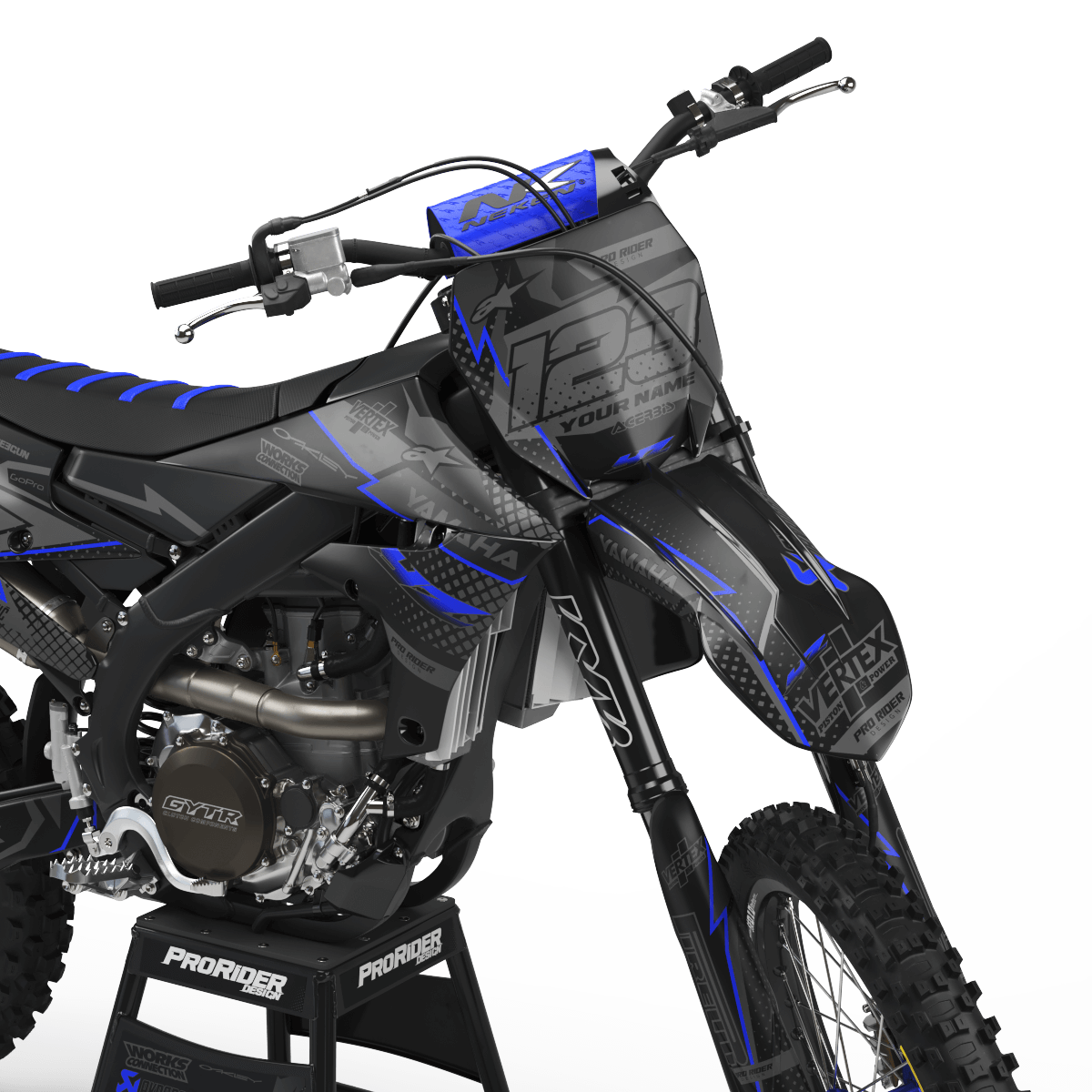 Yamaha graphics KIT FMRFACTORY DARK