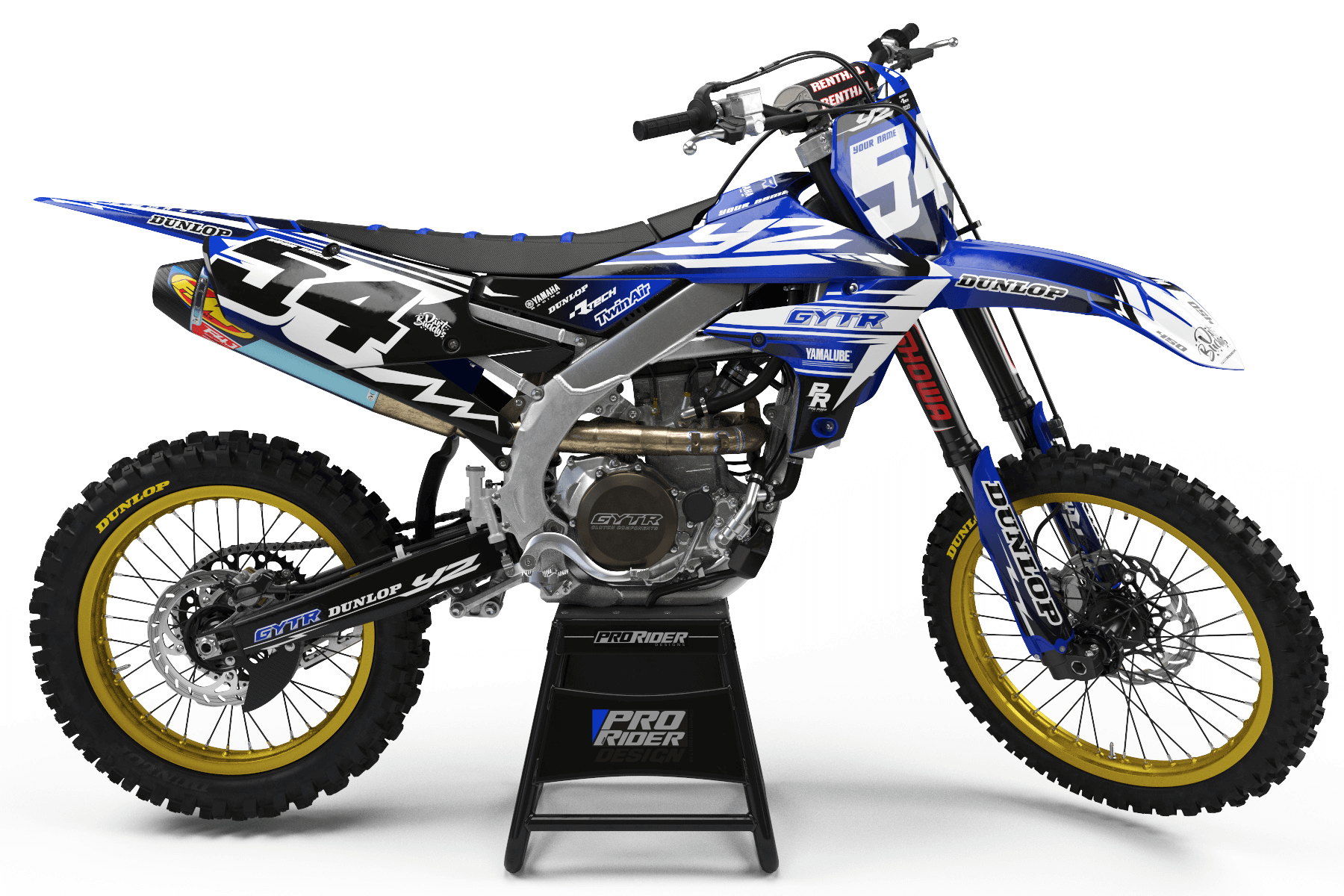 DTM・DAW GREETINGS SPRING YAMAHA EOS Yamaha graphics KIT YZ DUNLOP – Pro Rider Design