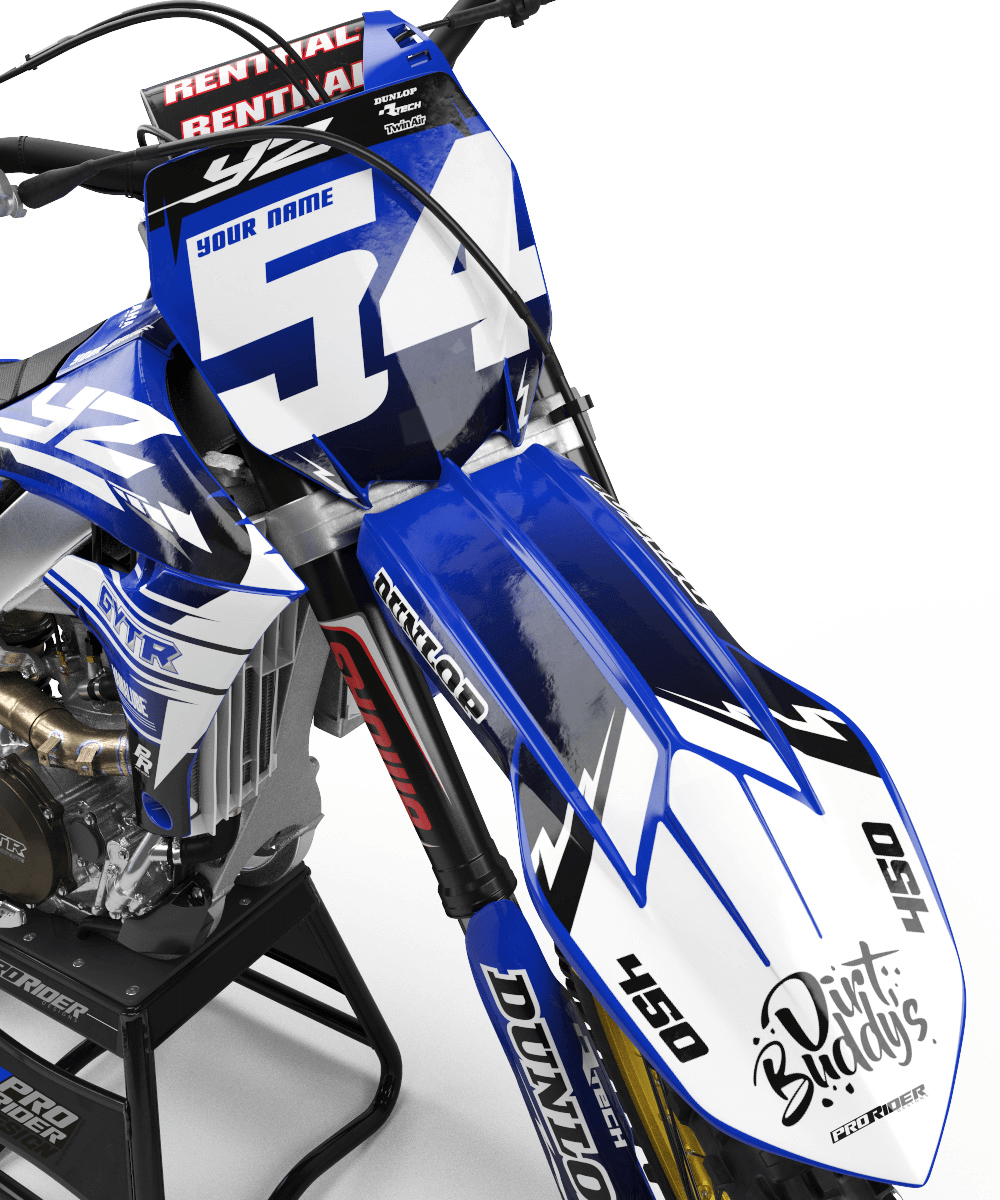 Yamaha graphics KIT YZ DUNLOP