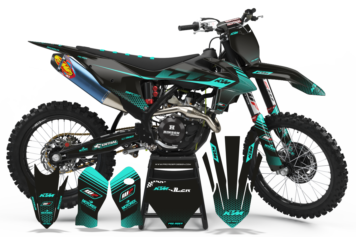 Custom Graphics KTM STOK TEAL