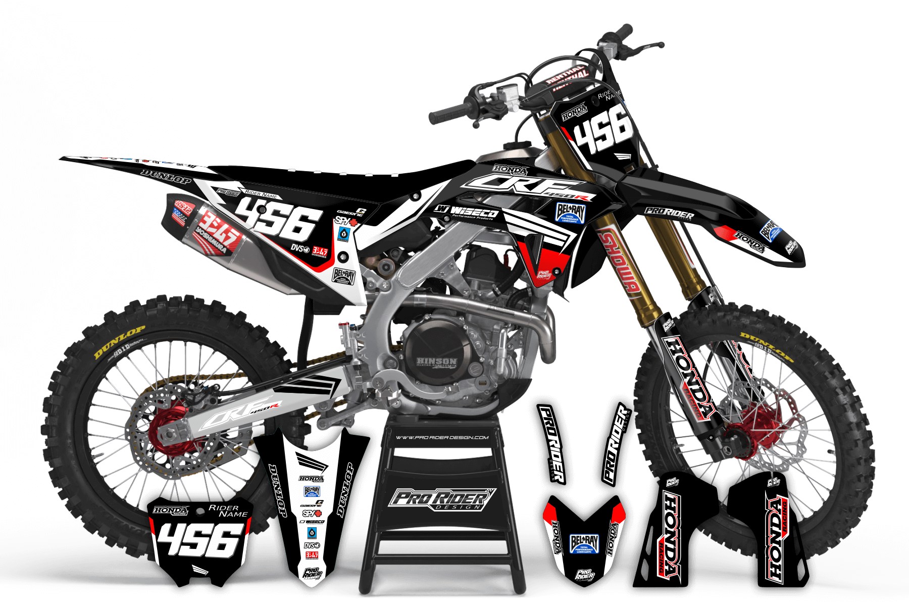 Graphics Kit HONDA PRORIDER SWAGG B