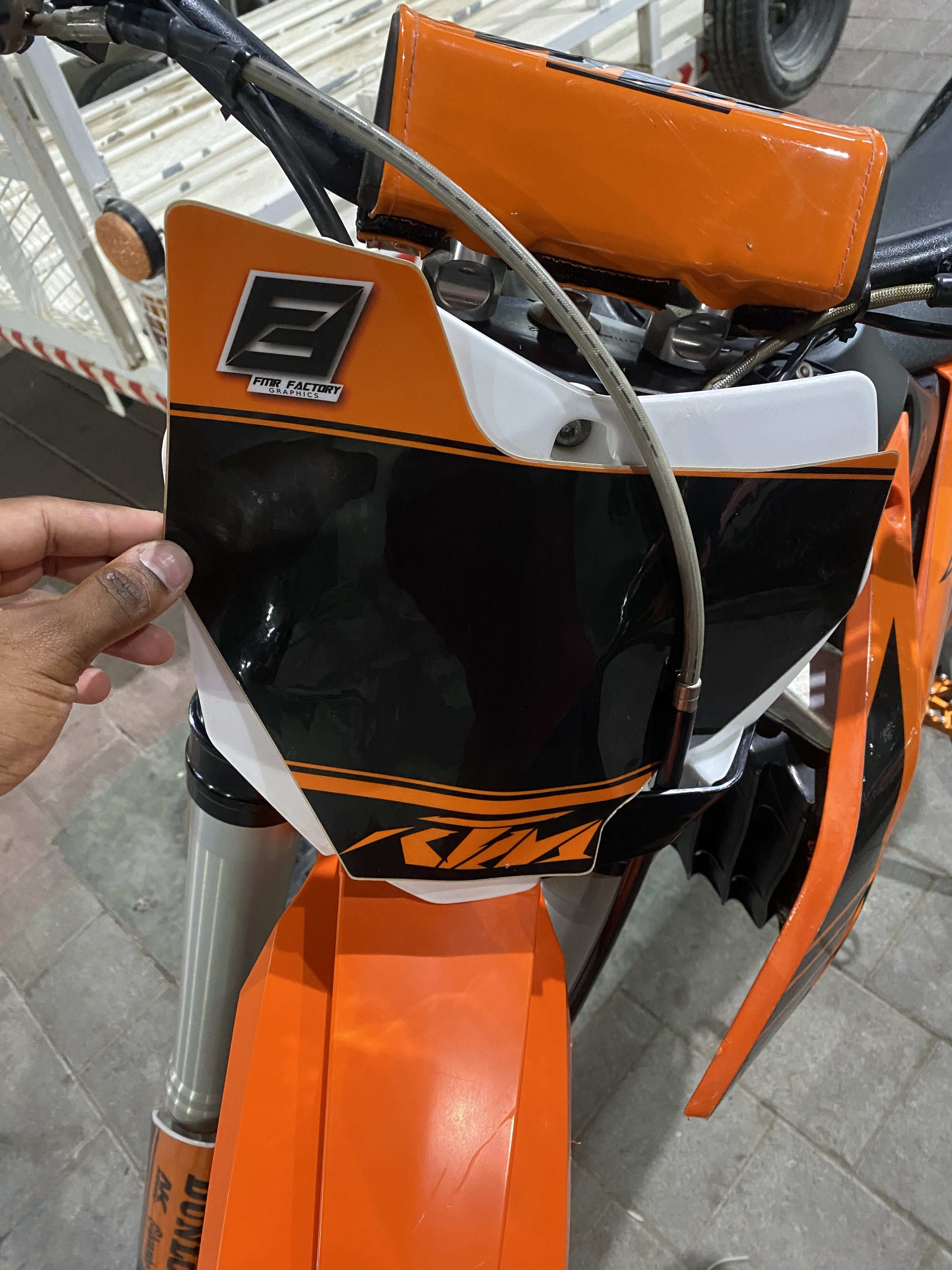 front plate sticker 2019-2022 - ORDER GRHGALYAW