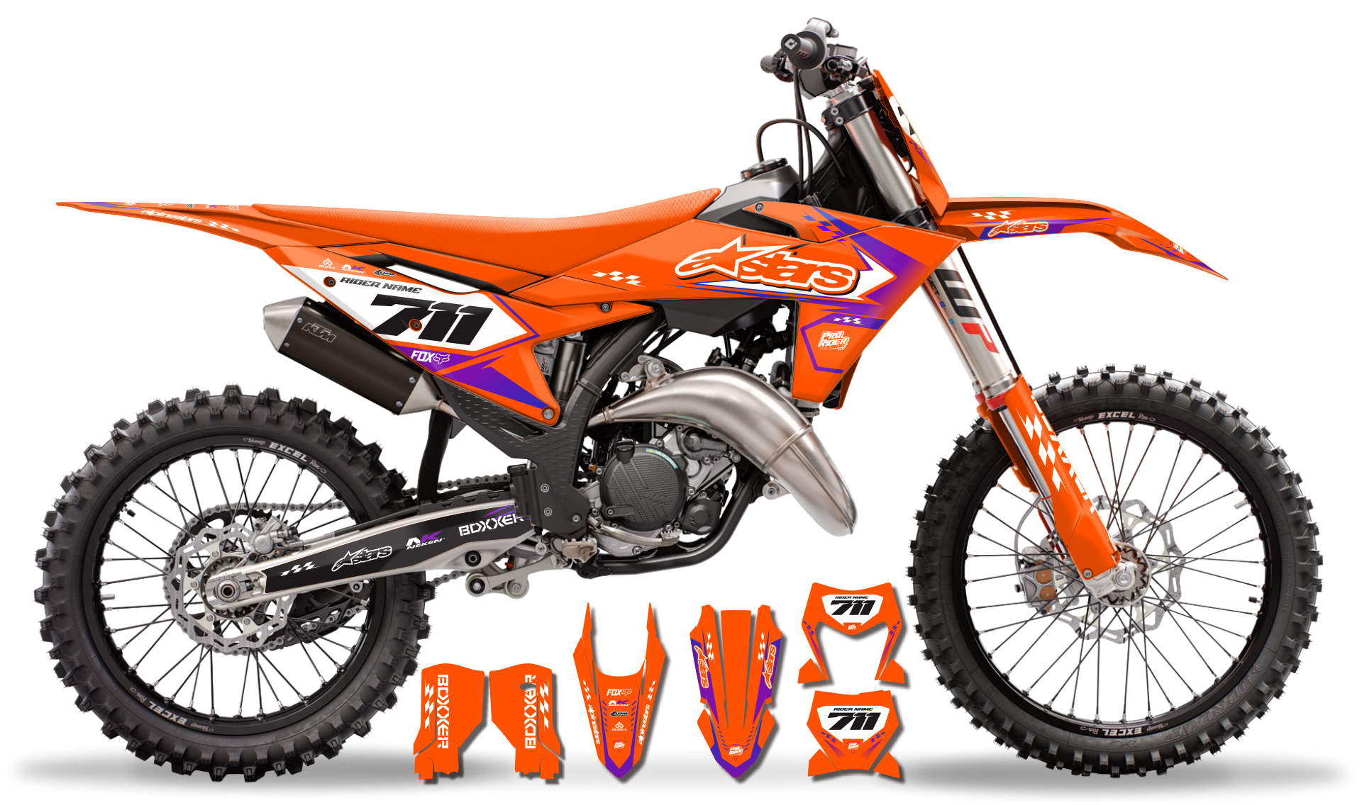 Custom Graphics KTM ASTARS DREM