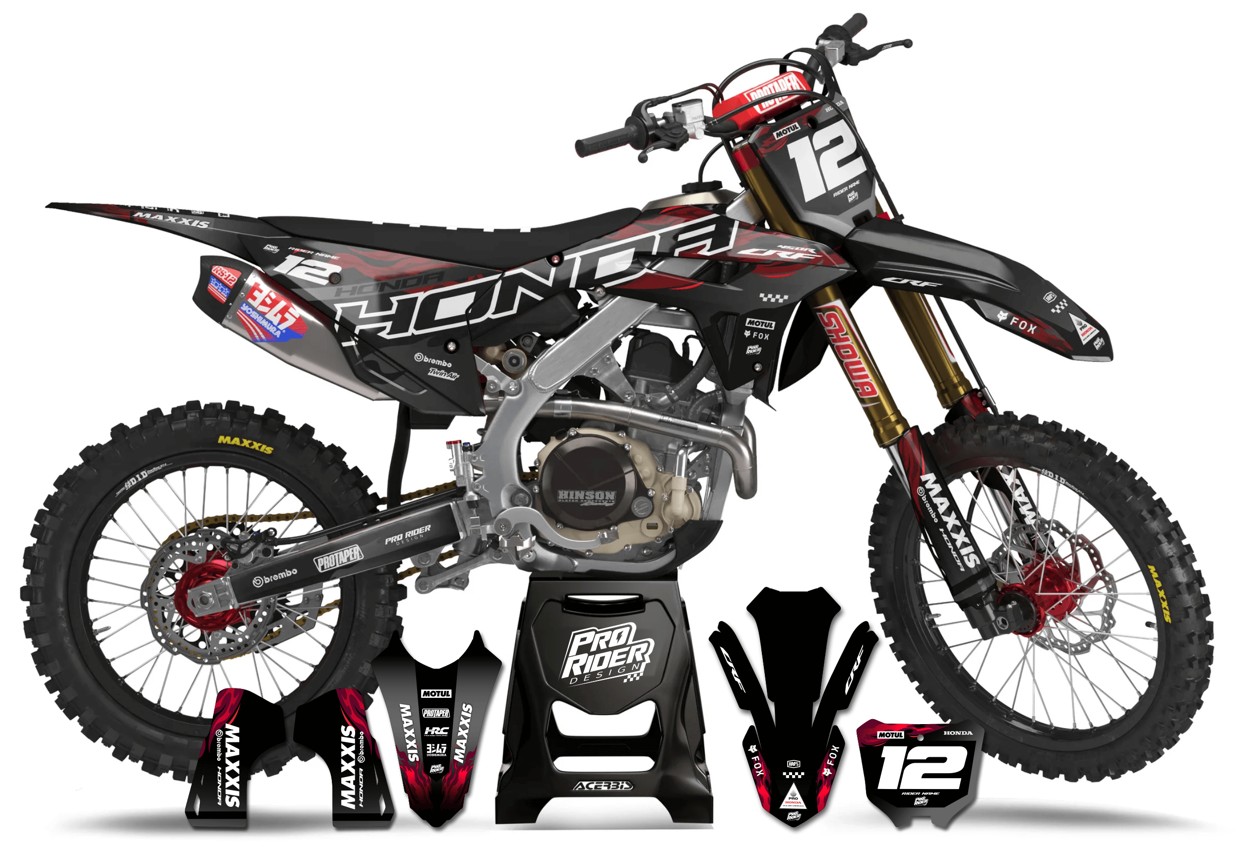 HONDA Graphics Kit DEROGE
