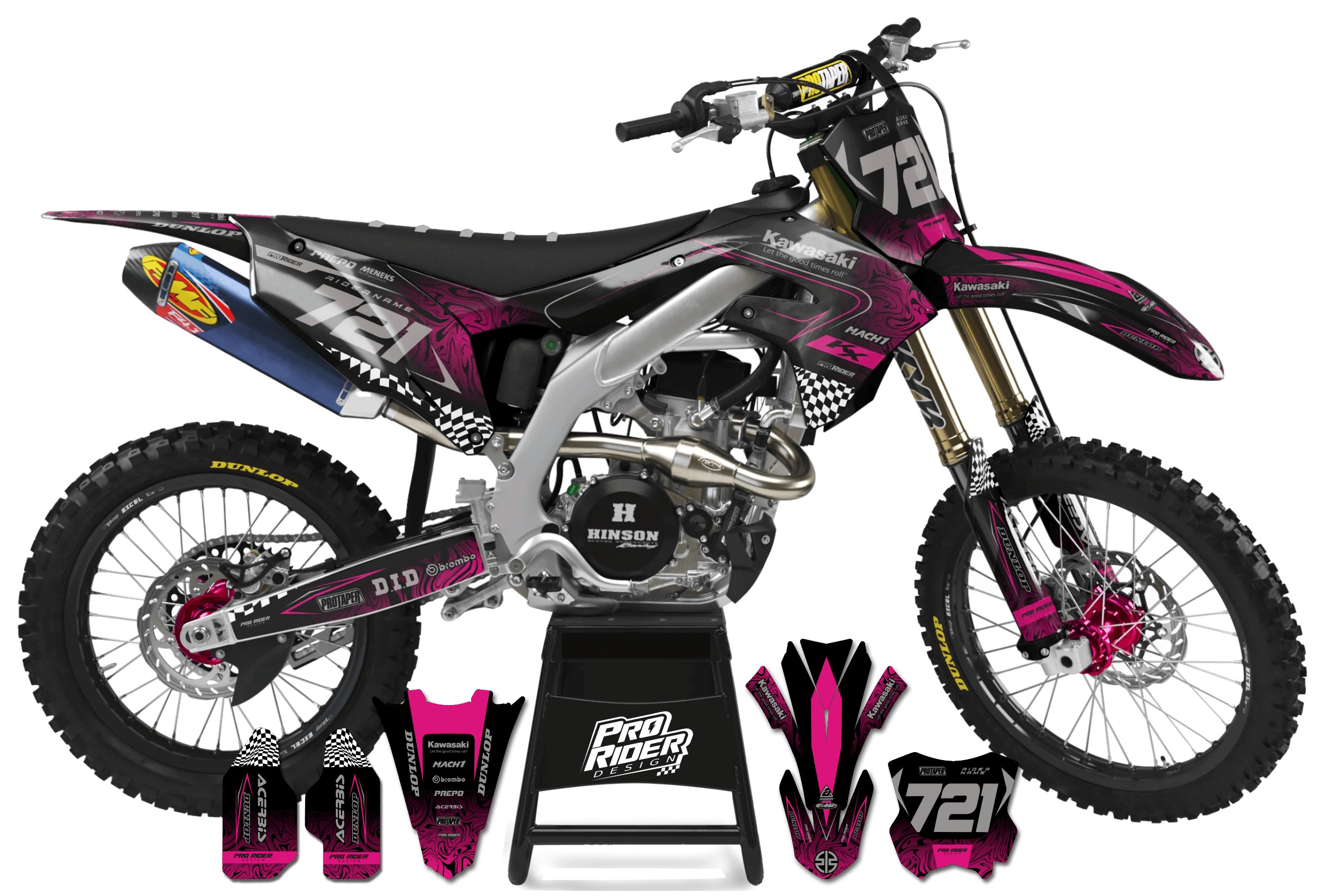 KAWASAKI Graphics Kit FANI