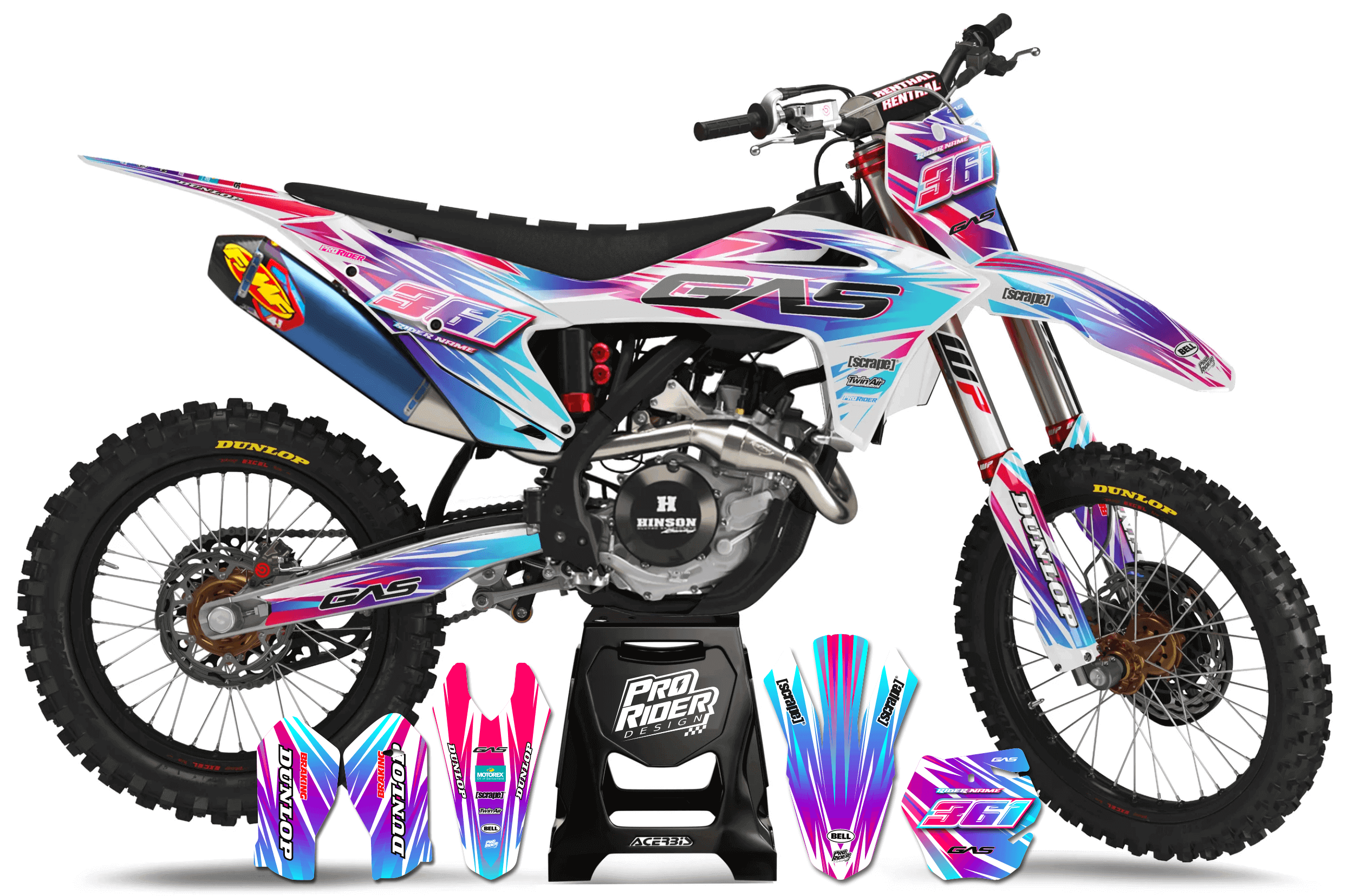 Graphics Kit GASGAS FIXTIX