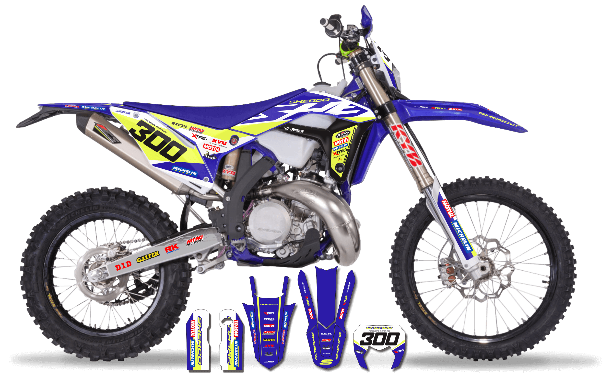 Graphics Kit SHERCO EDITION RESTOR-X