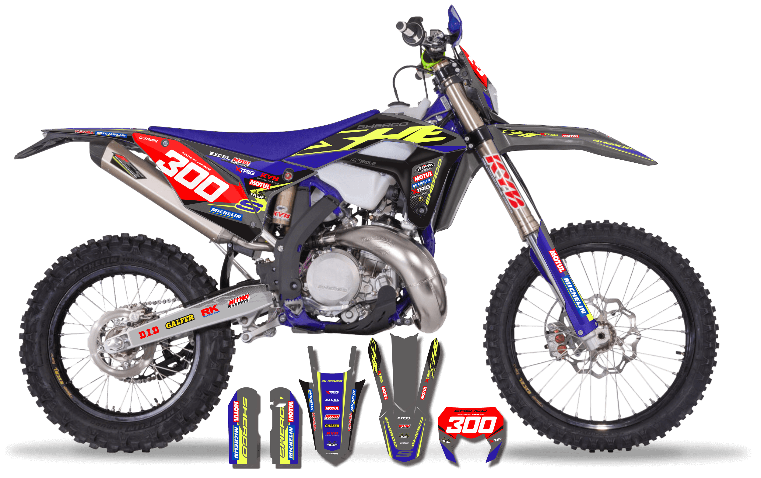 Graphics Kit SHERCO EDITION RESTOR-X L6