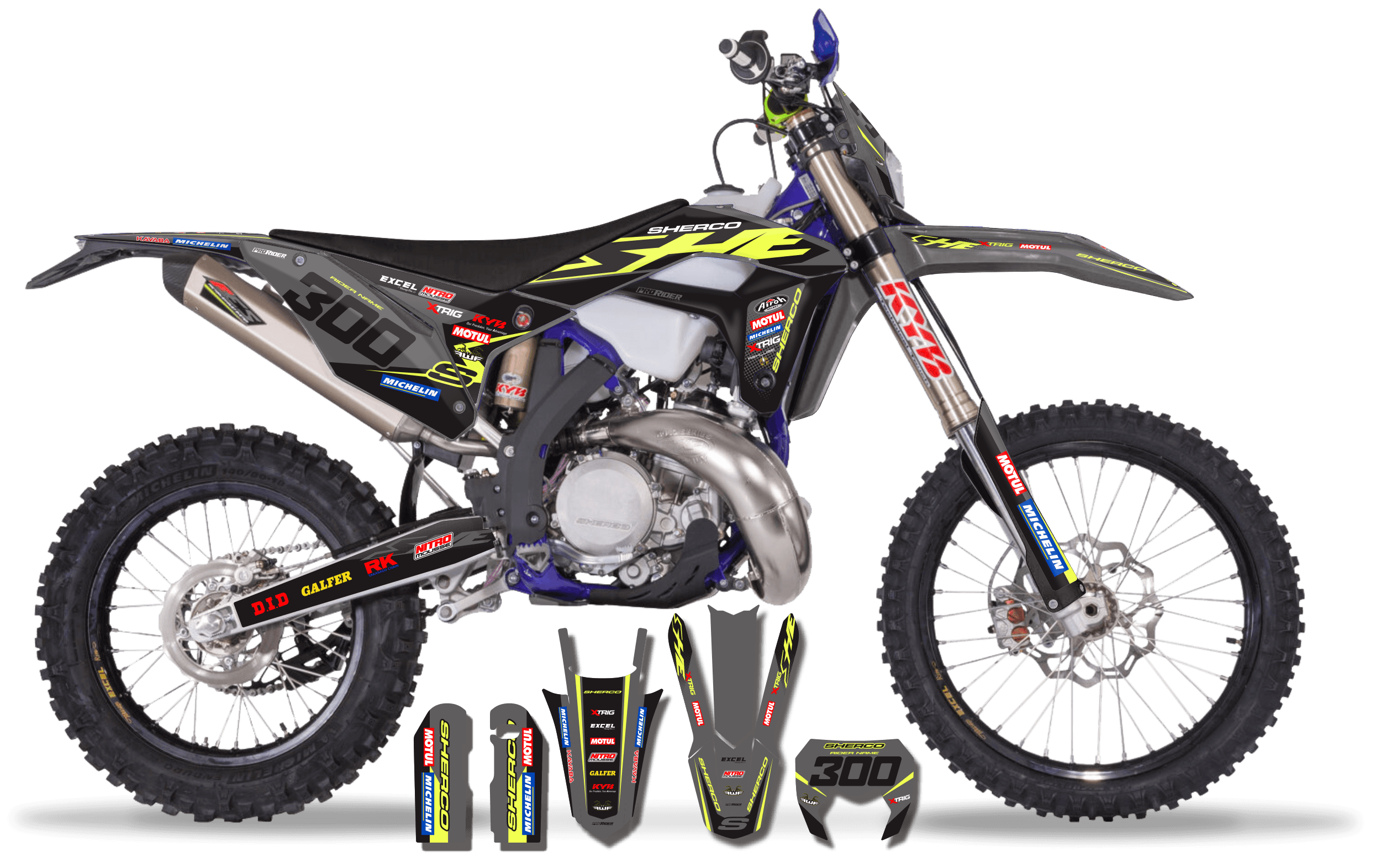 Graphics Kit SHERCO EDITION RESTOR-X L7