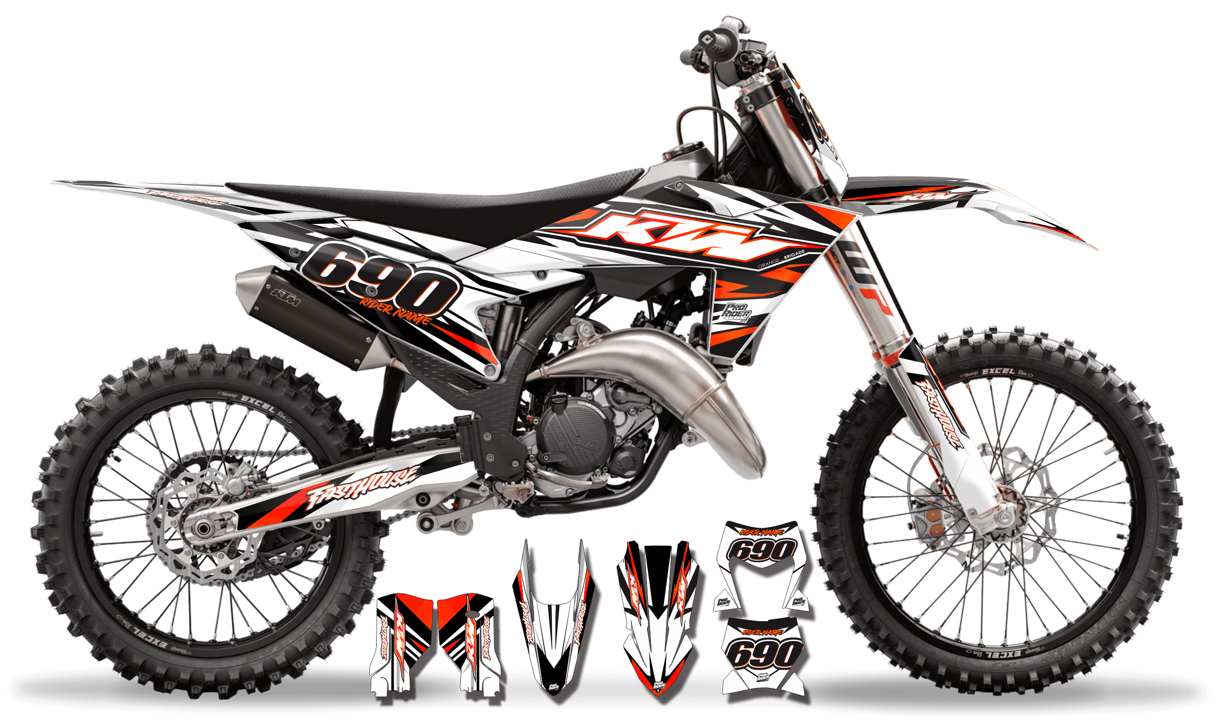 Custom Graphics KTM DANGEROUS GRIM