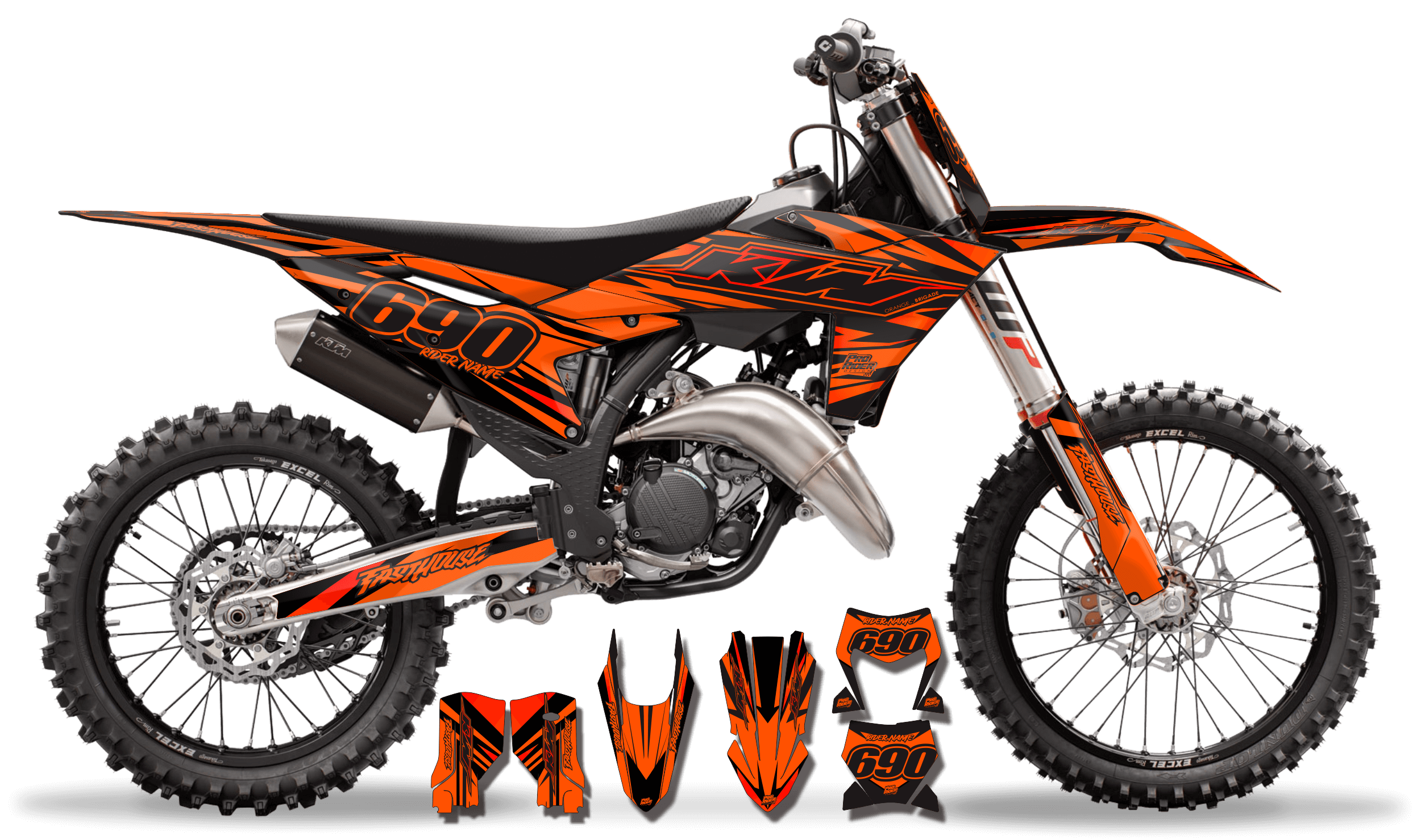 Custom Graphics KTM DANGEROUS RILL