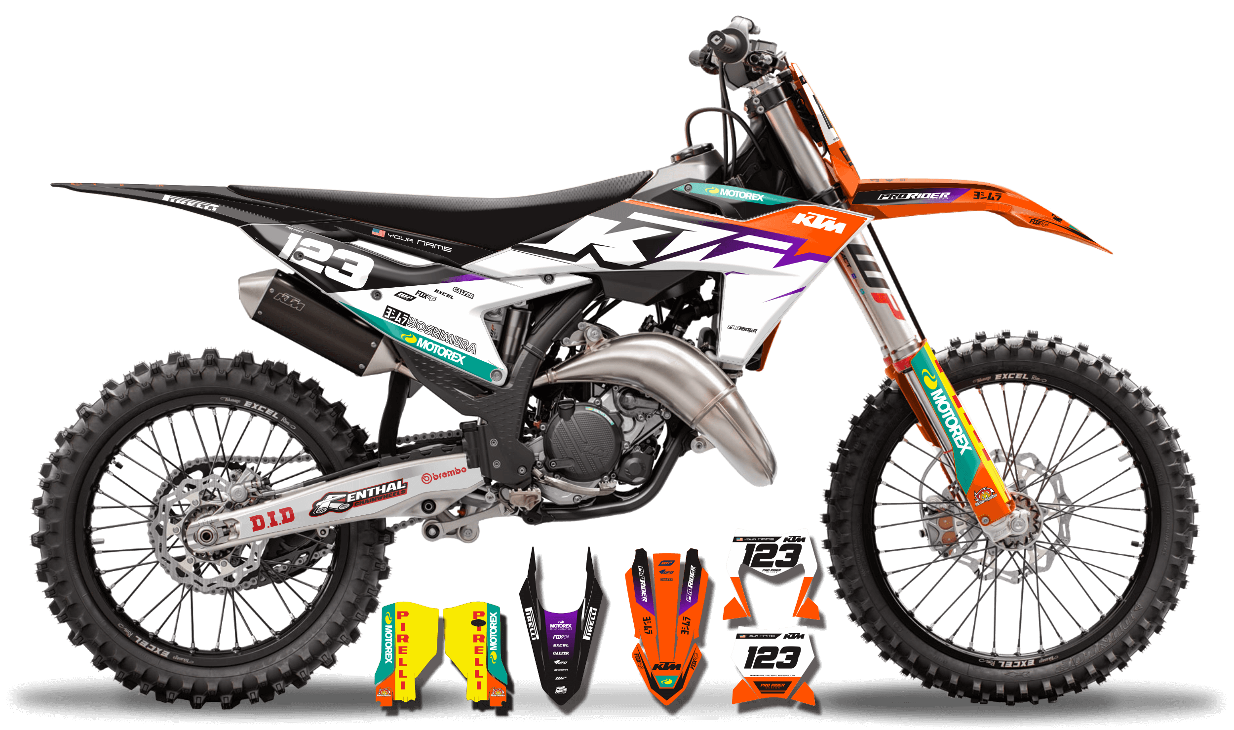 Custom Graphics KTM TERA MAK