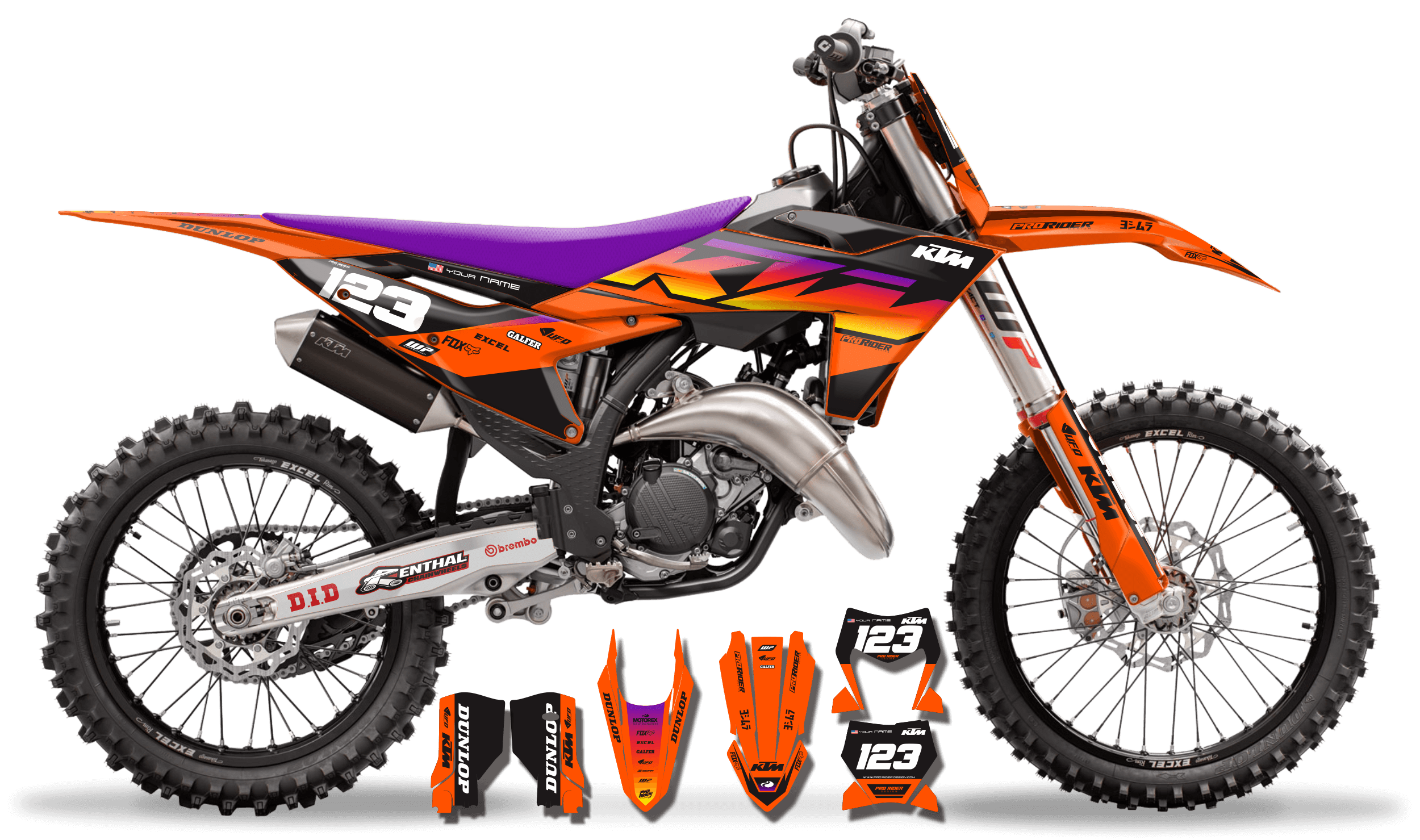 Custom Graphics KTM TERA FROST