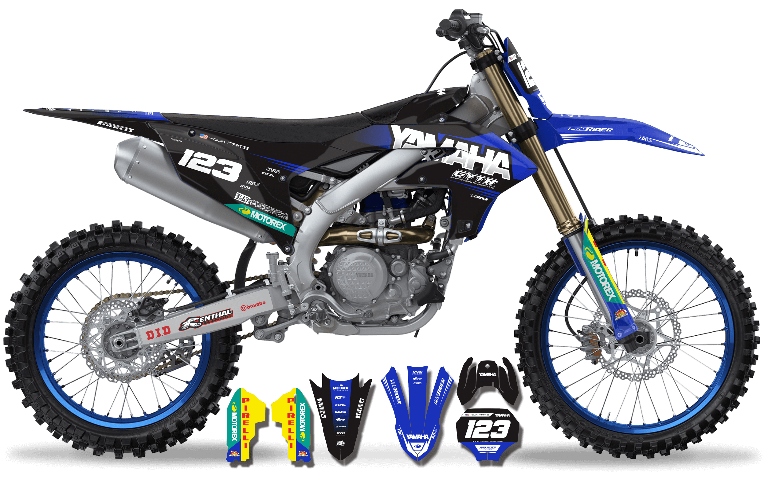 Yamaha graphics KIT BOSTON FX