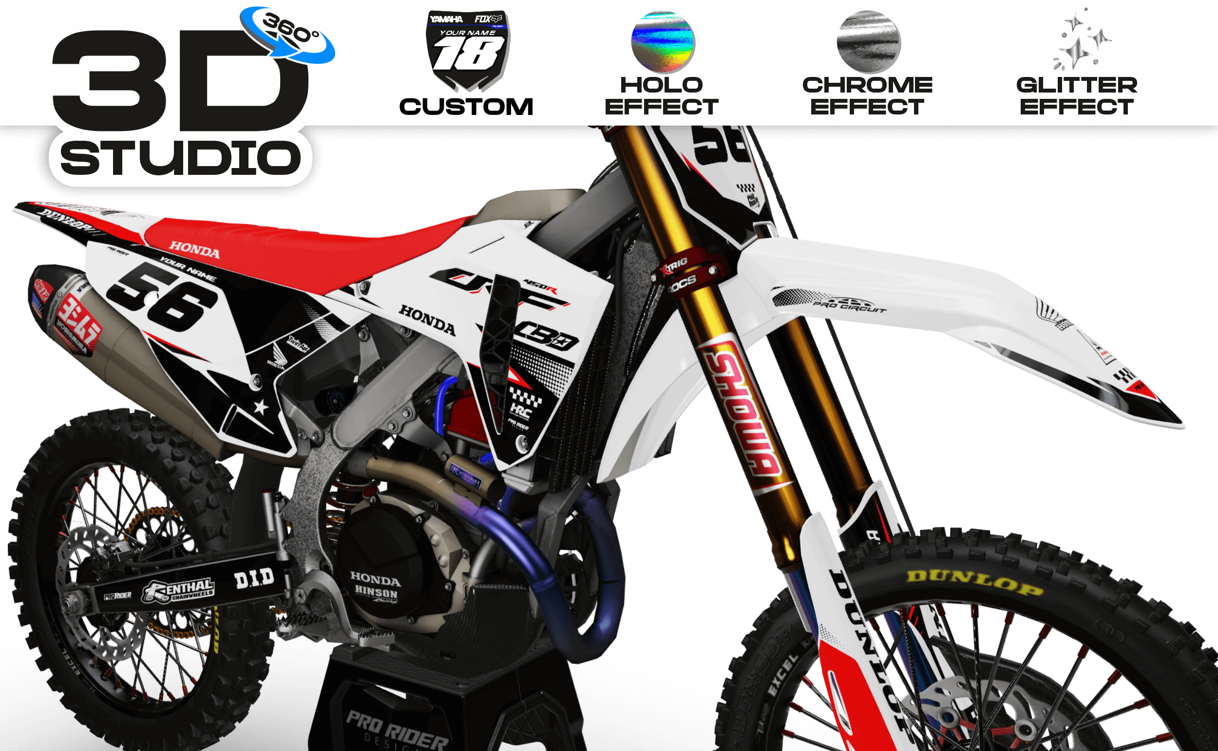 HONDA Graphics Kit GAMOBO - 3D