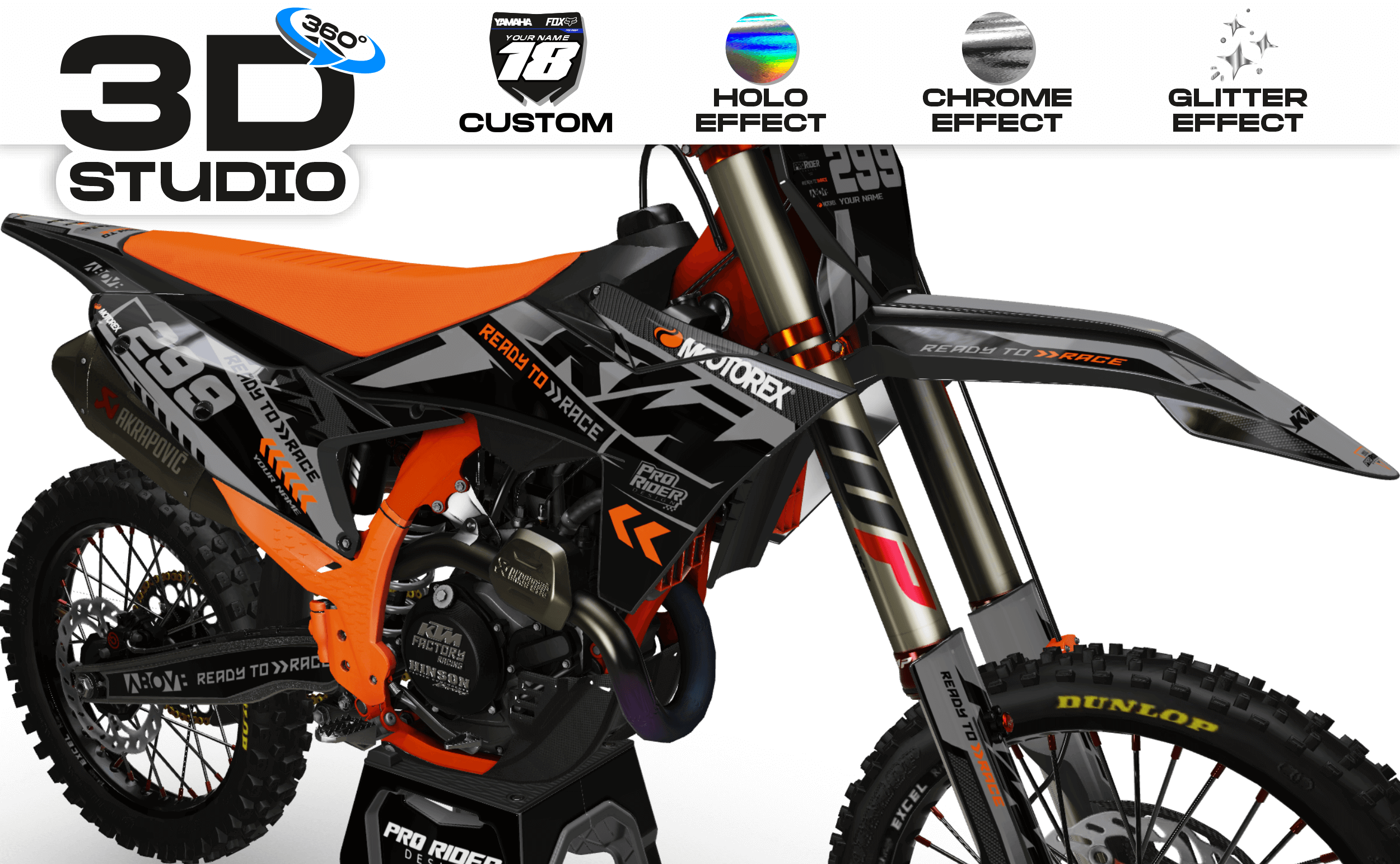 Custom Graphics KTM DARKPLAY - 3D