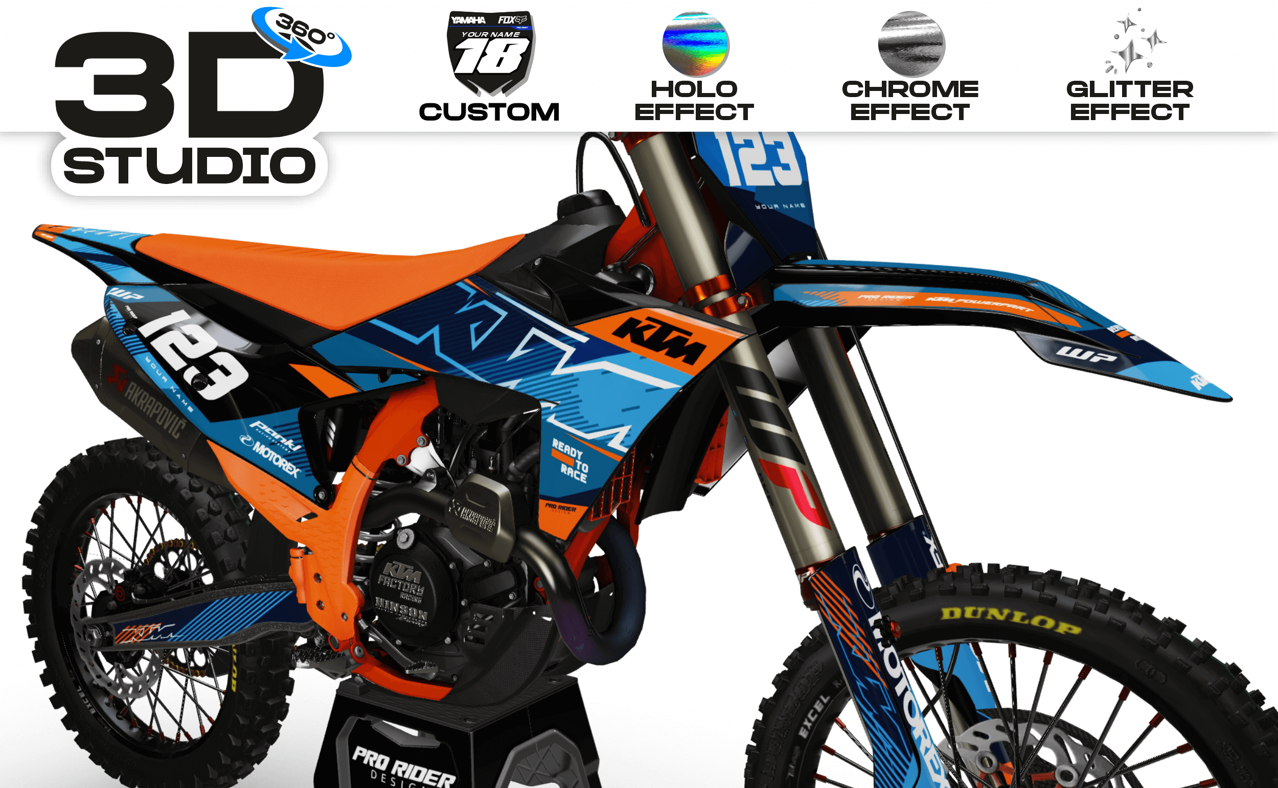 Custom Graphics KTM ORMO - 3D